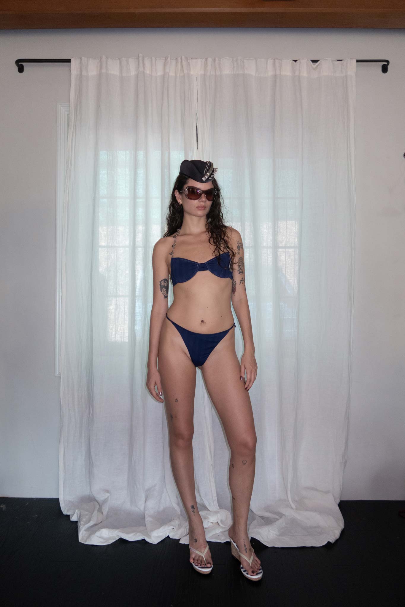 Marine Bikini Navy