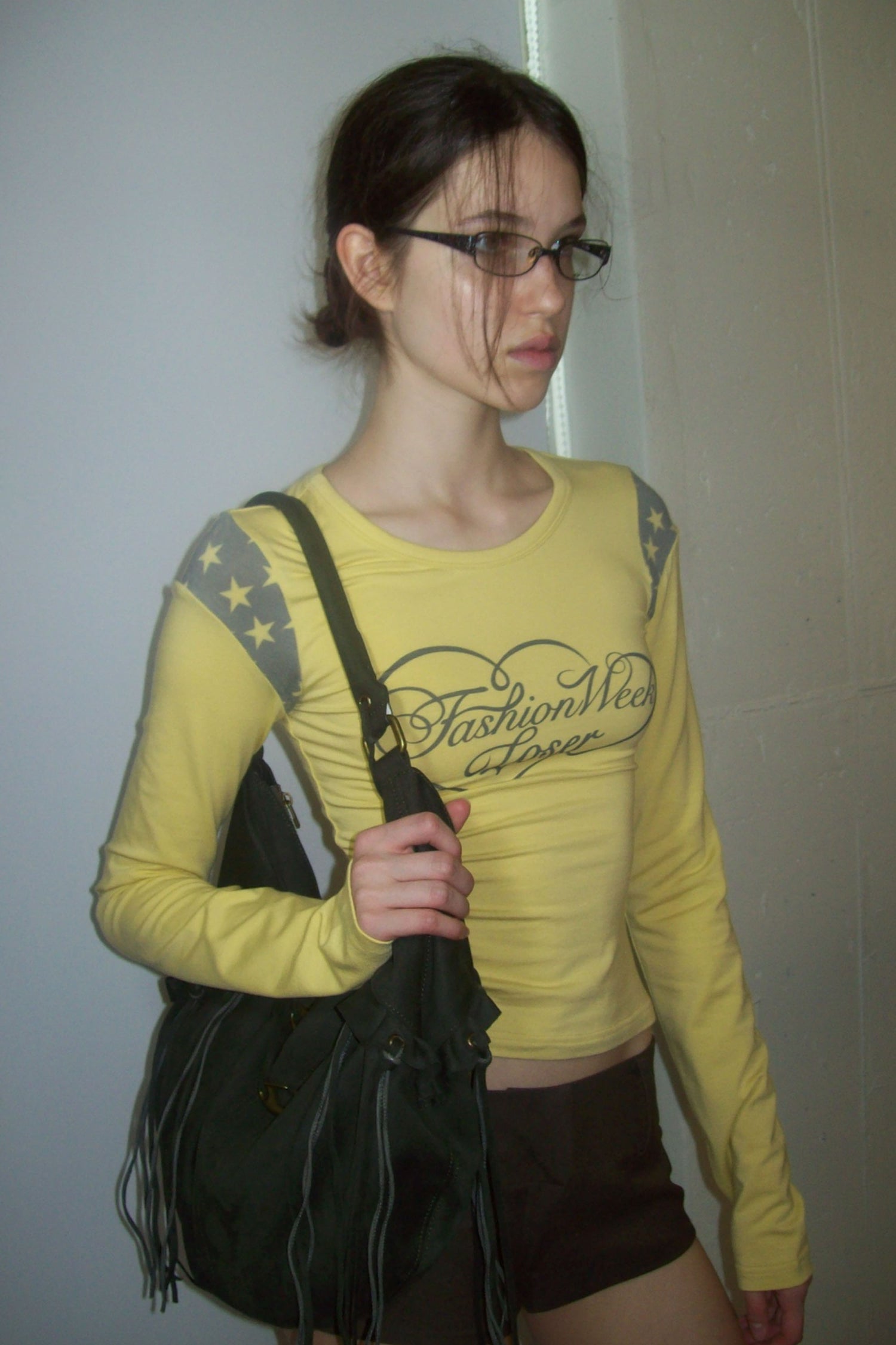 Star Band Tee Yellow