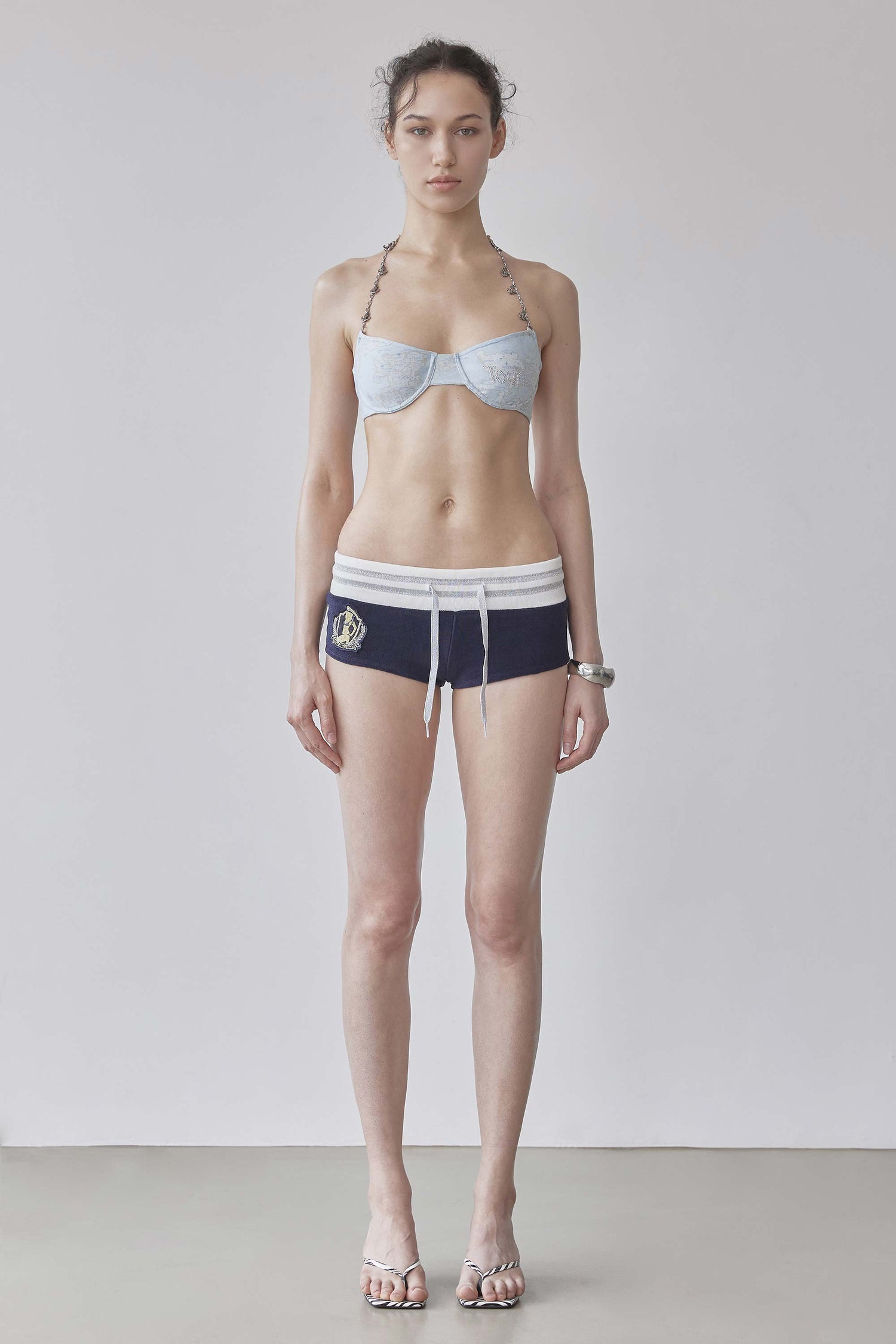 Marine Terry Shorts Navy
