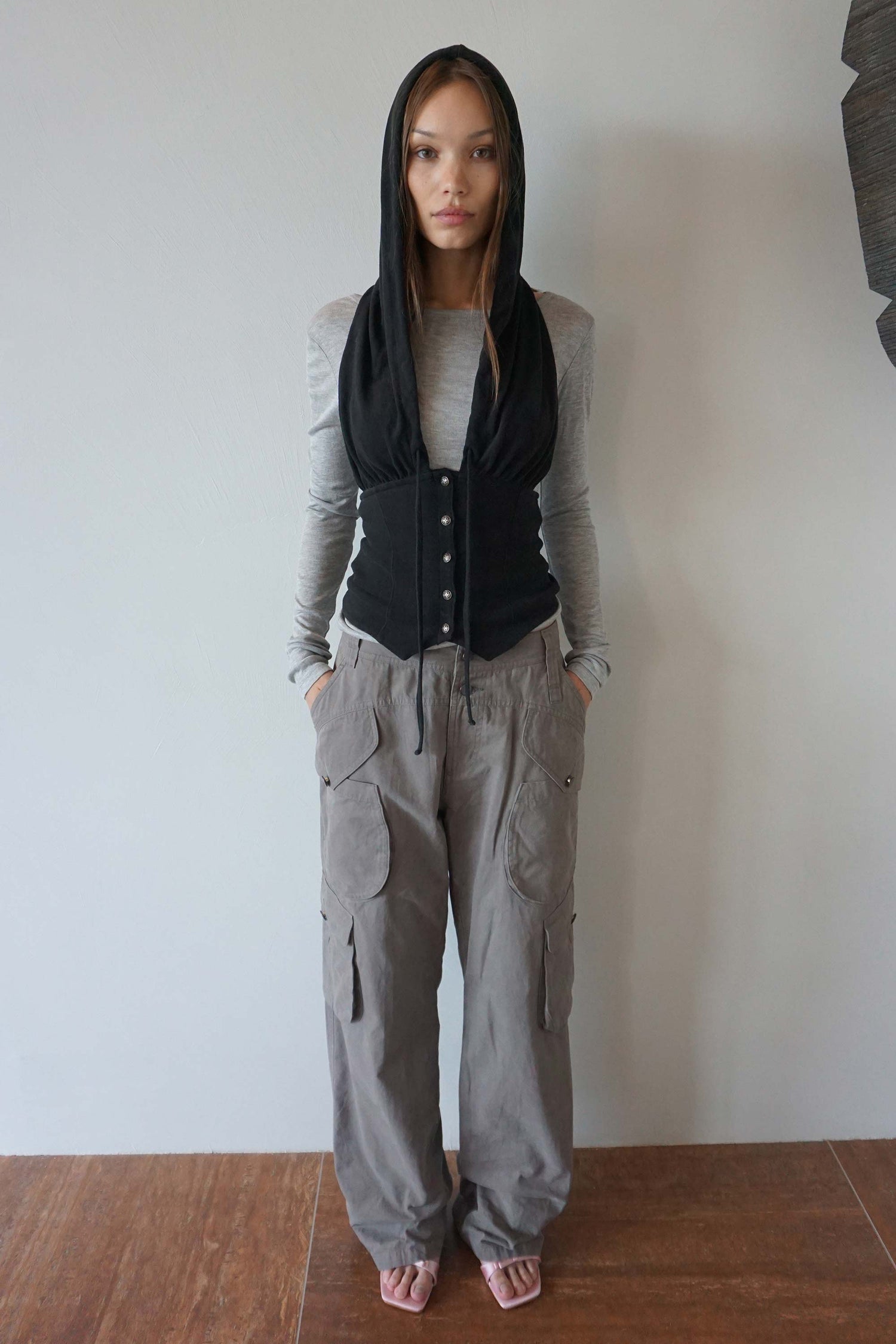 My Go To Tencel Tee Melange Gray