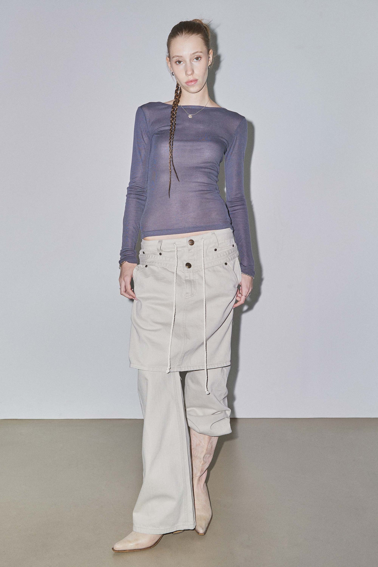 My Go To Tencel Tee Charcoal