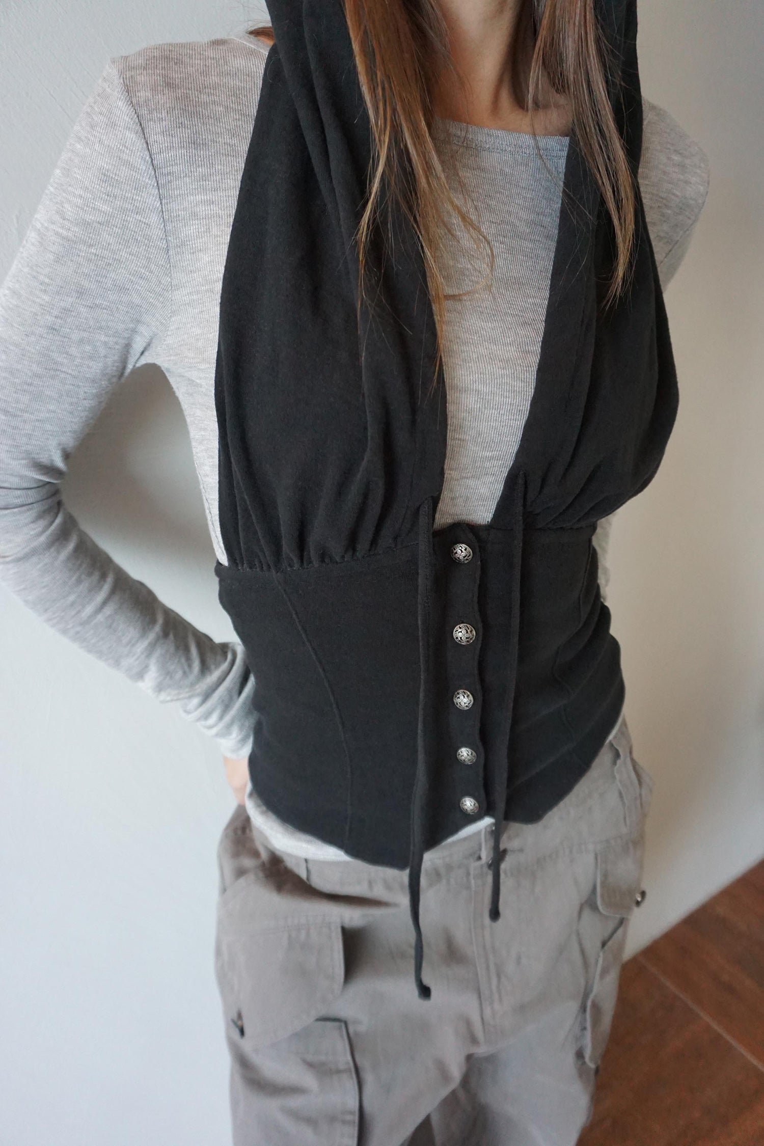 My Go To Tencel Tee Melange Gray