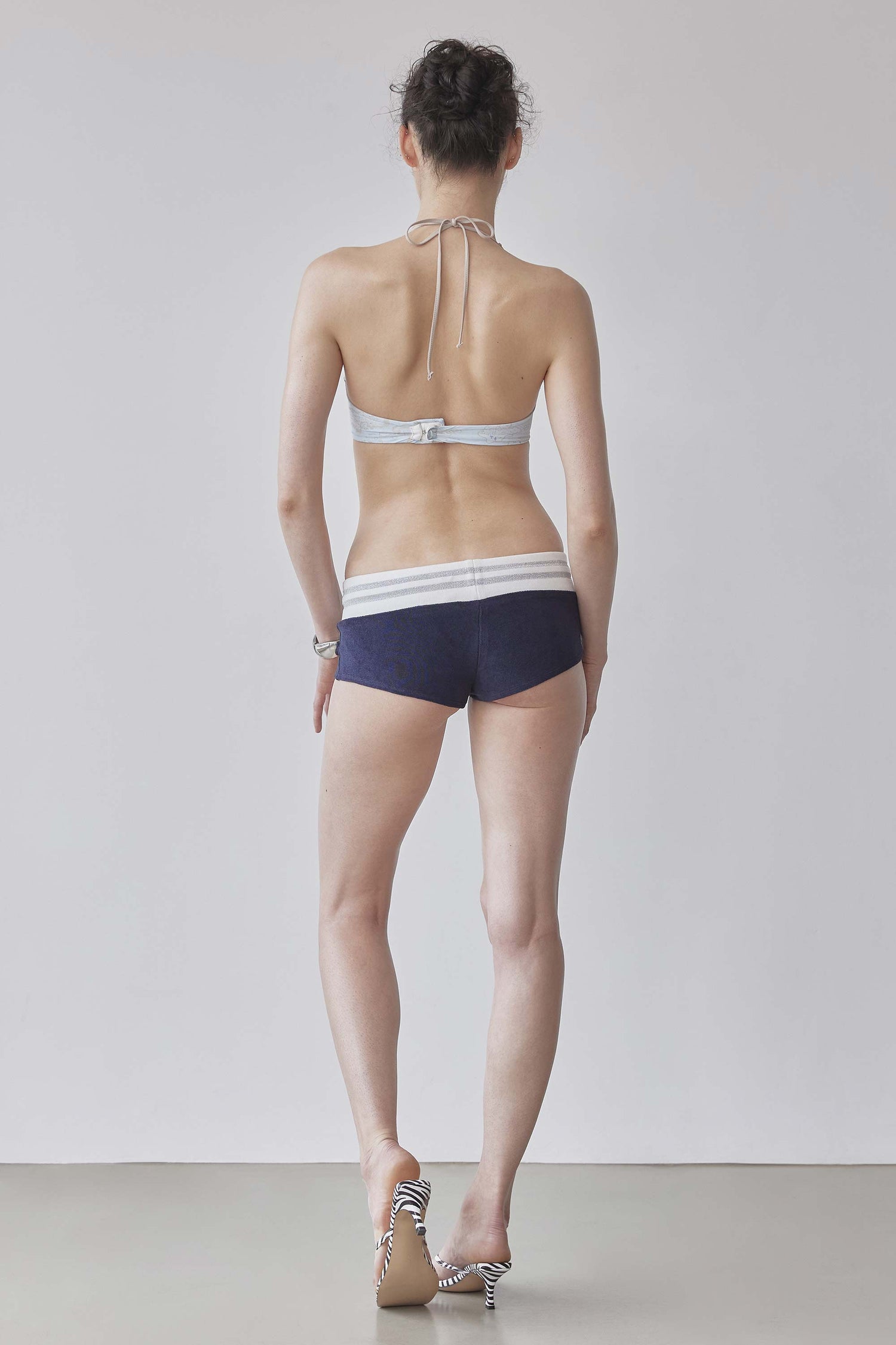 Marine Terry Shorts Navy