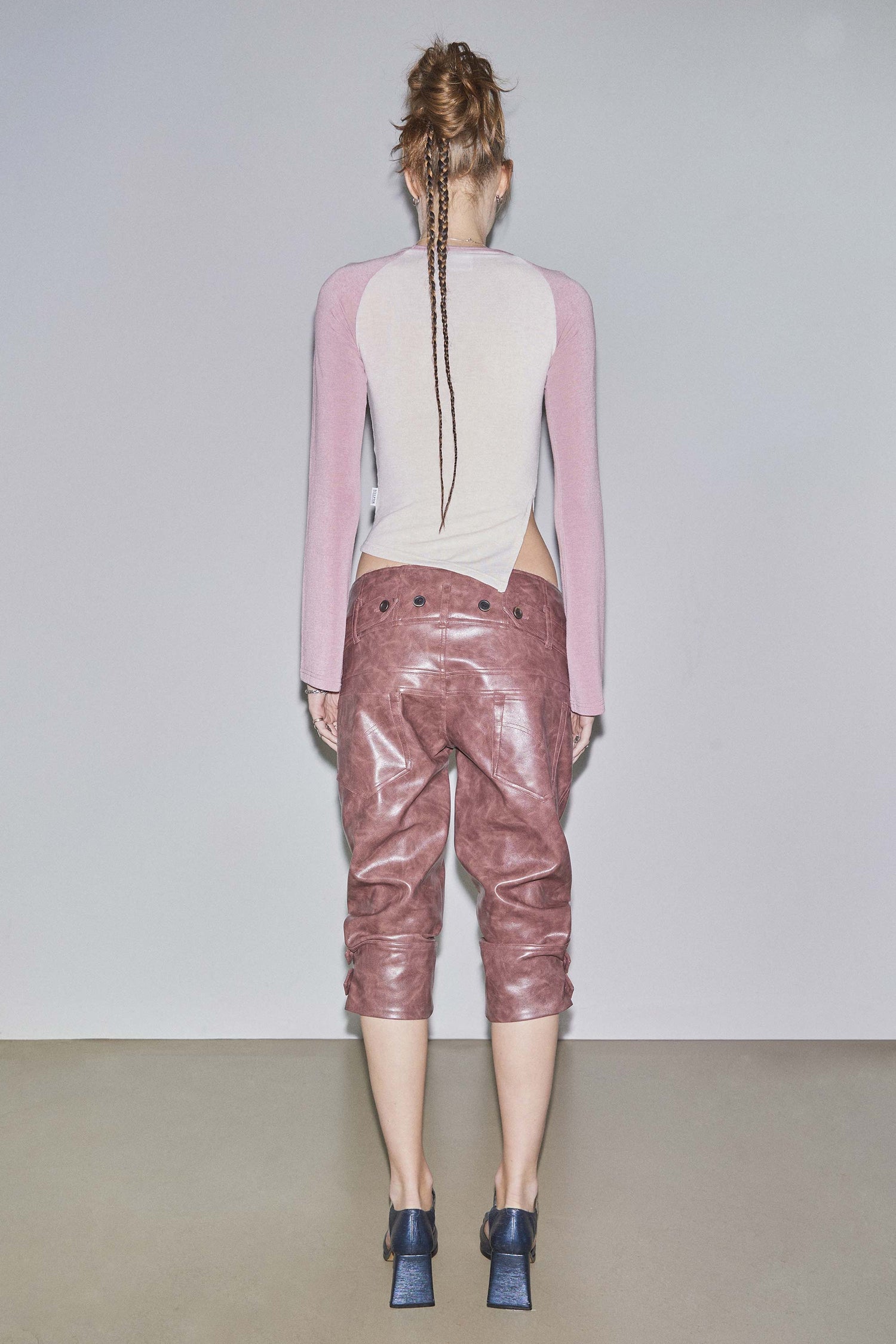 Howdy Raglan Tee Peach