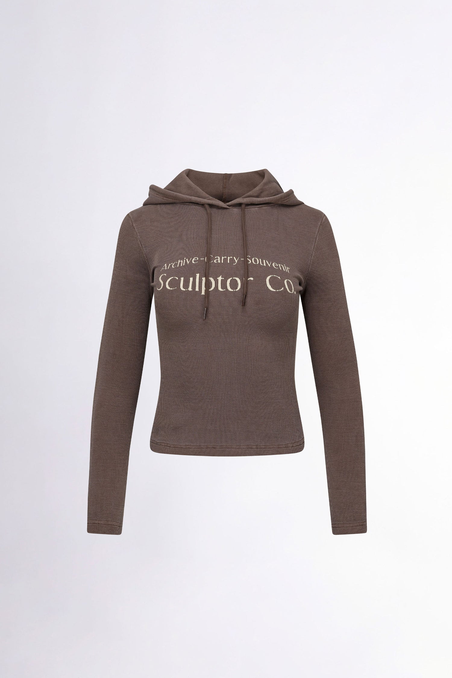 Archive Pigment Hoodie Tee Dusty Brown