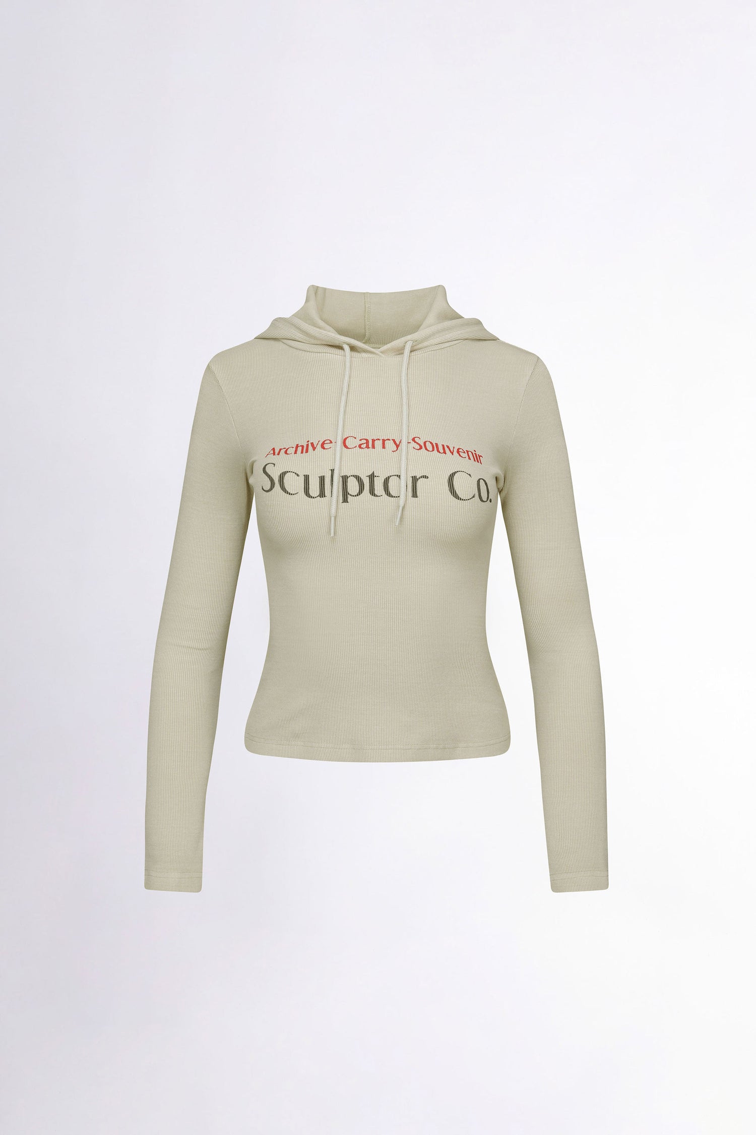 Archive Pigment Hoodie Tee Dusty Ivory