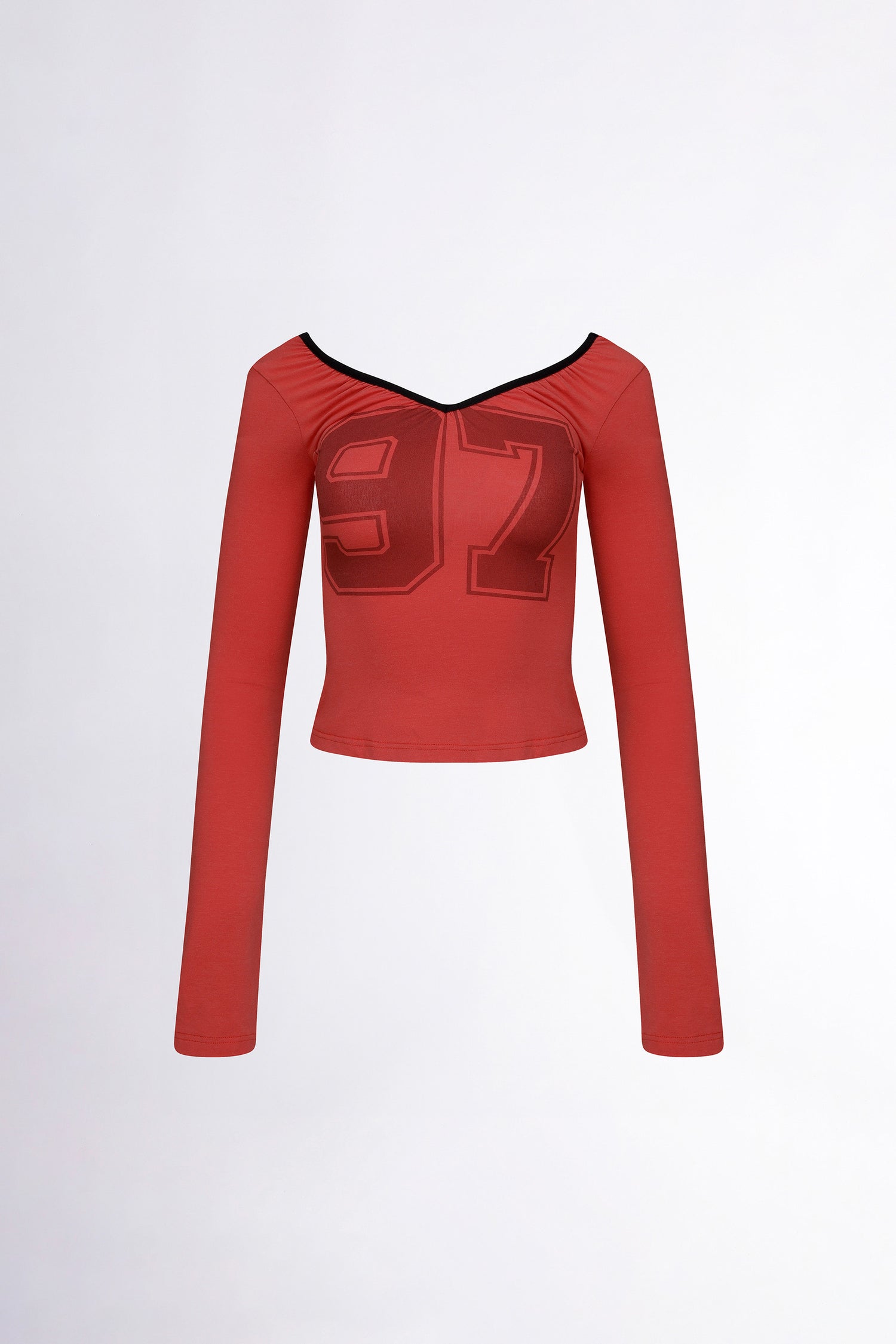 Scoop Back Strap Top Tomato