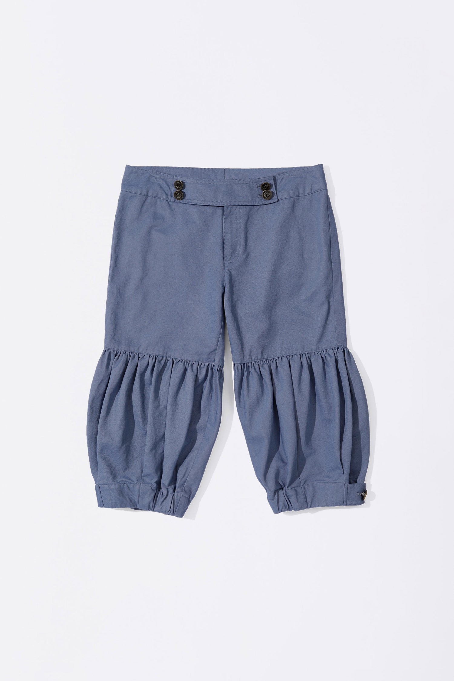Balloon Capri Pants Blue