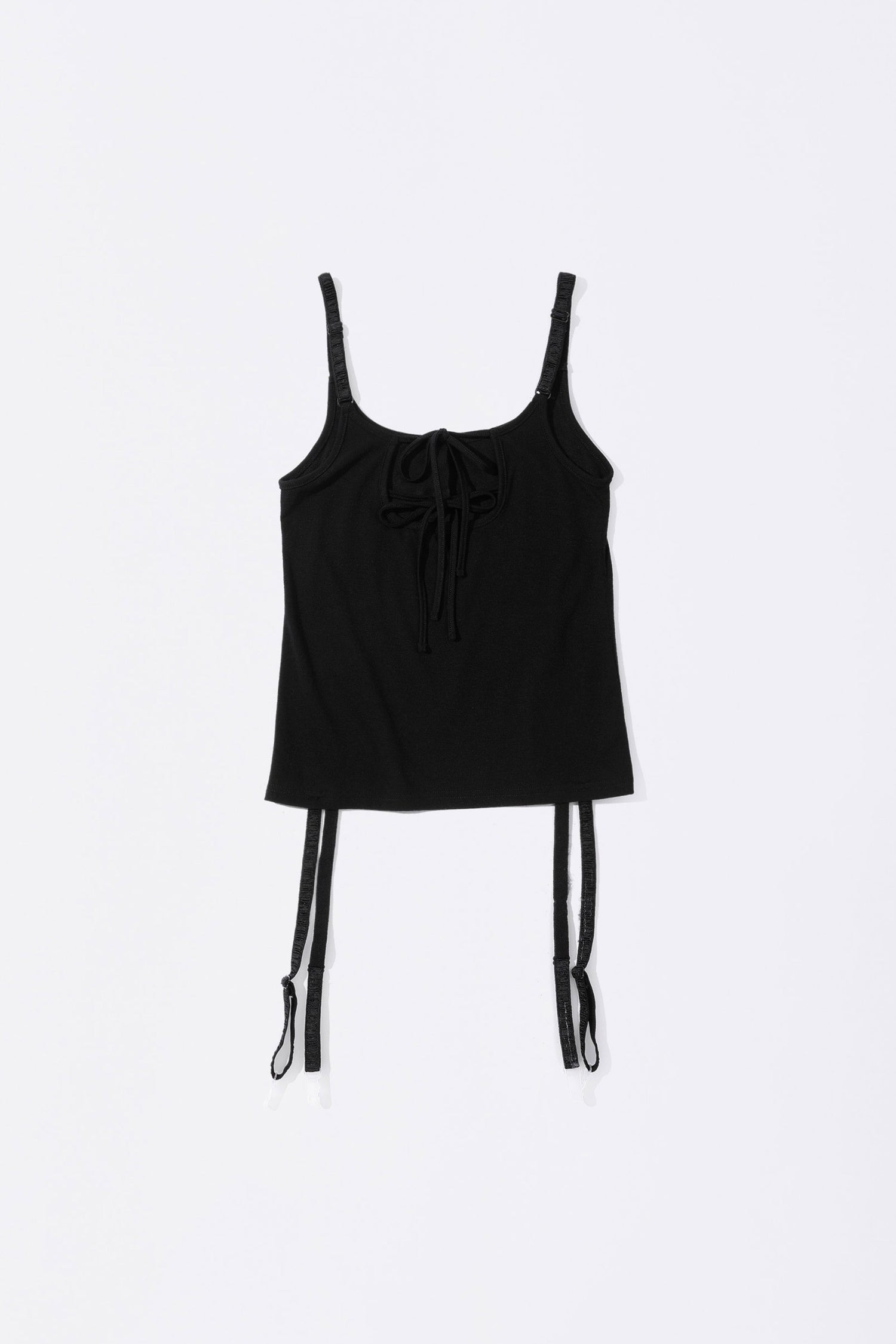 Garter Reversible Top Black