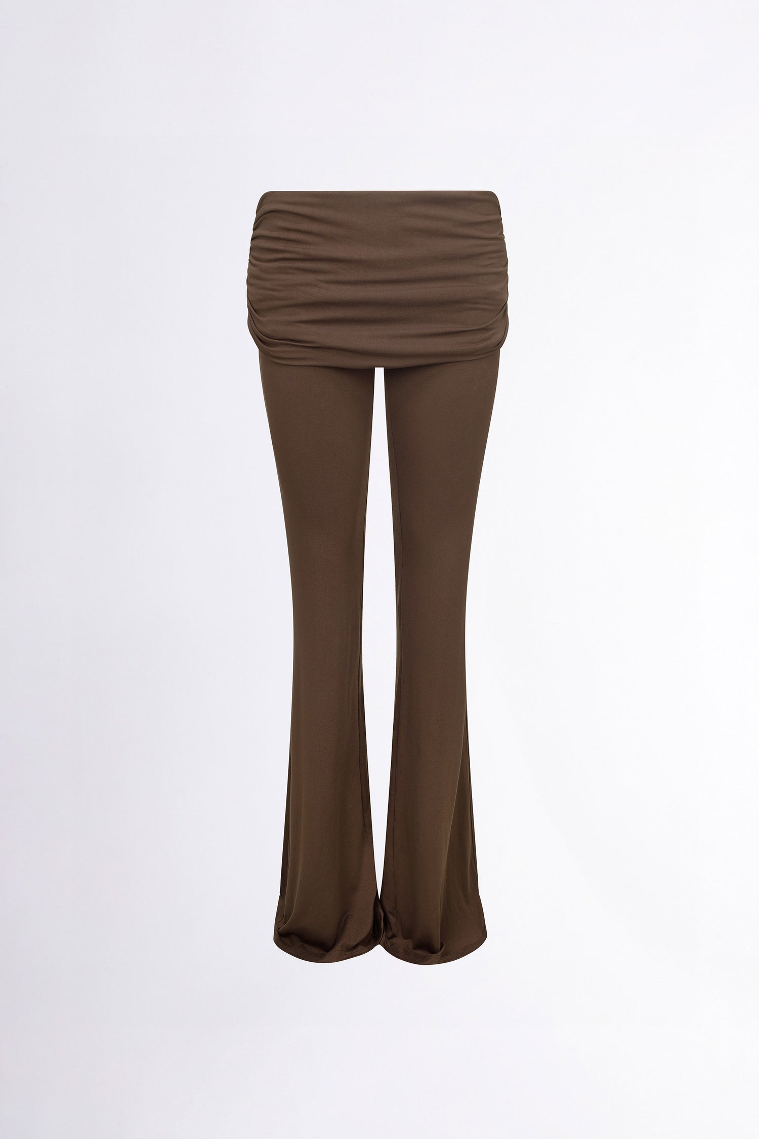 Jersey Lowrise Track Pants Brown