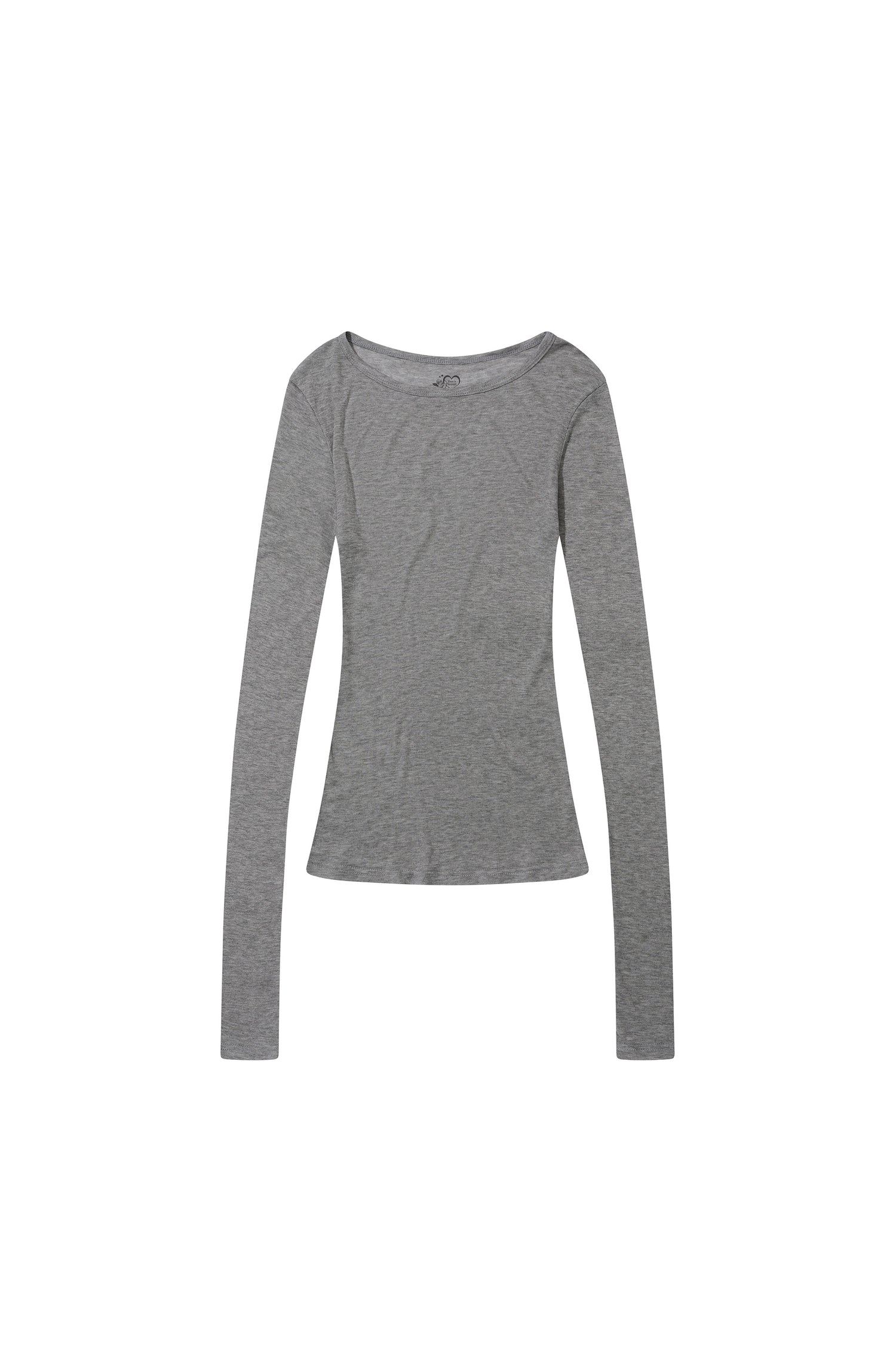 My Go To Tencel Tee Melange Gray