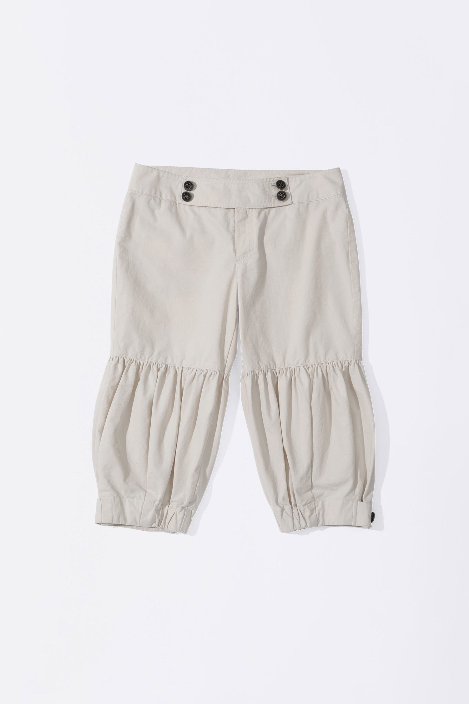 Balloon Capri Pants Raw