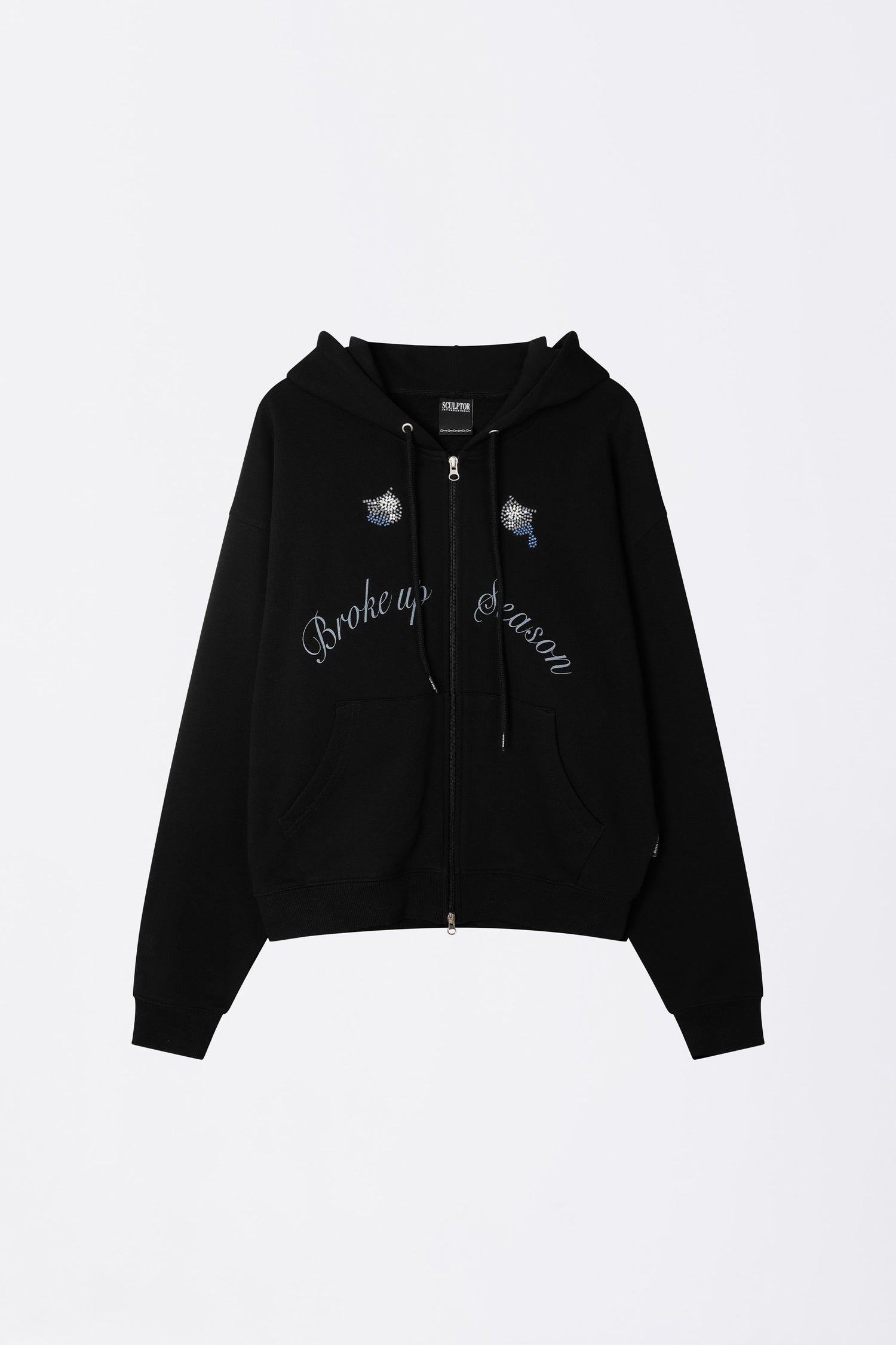 My Go To Hoodie Zip-Up Black