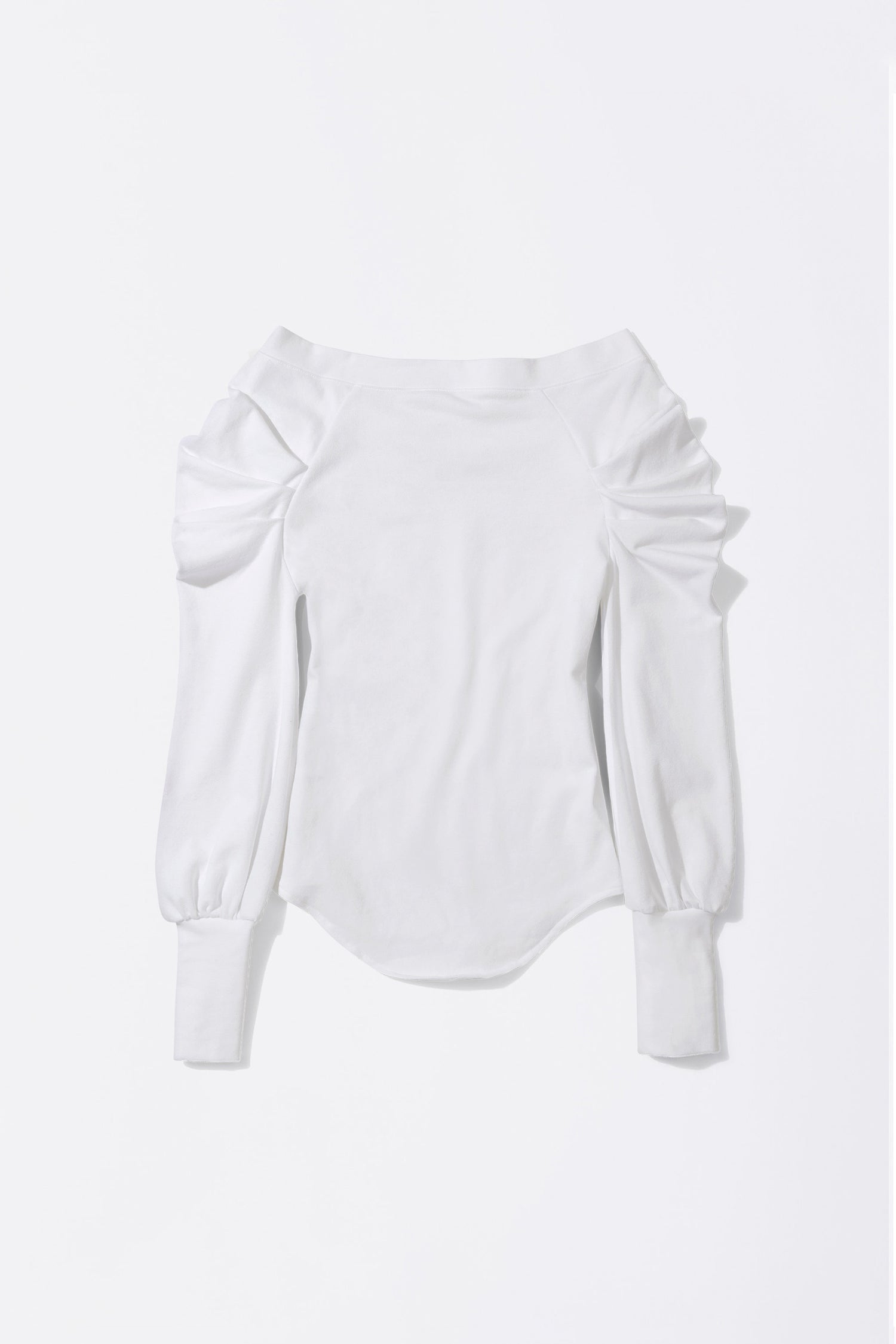 Princess Off-Shoulder Tee White