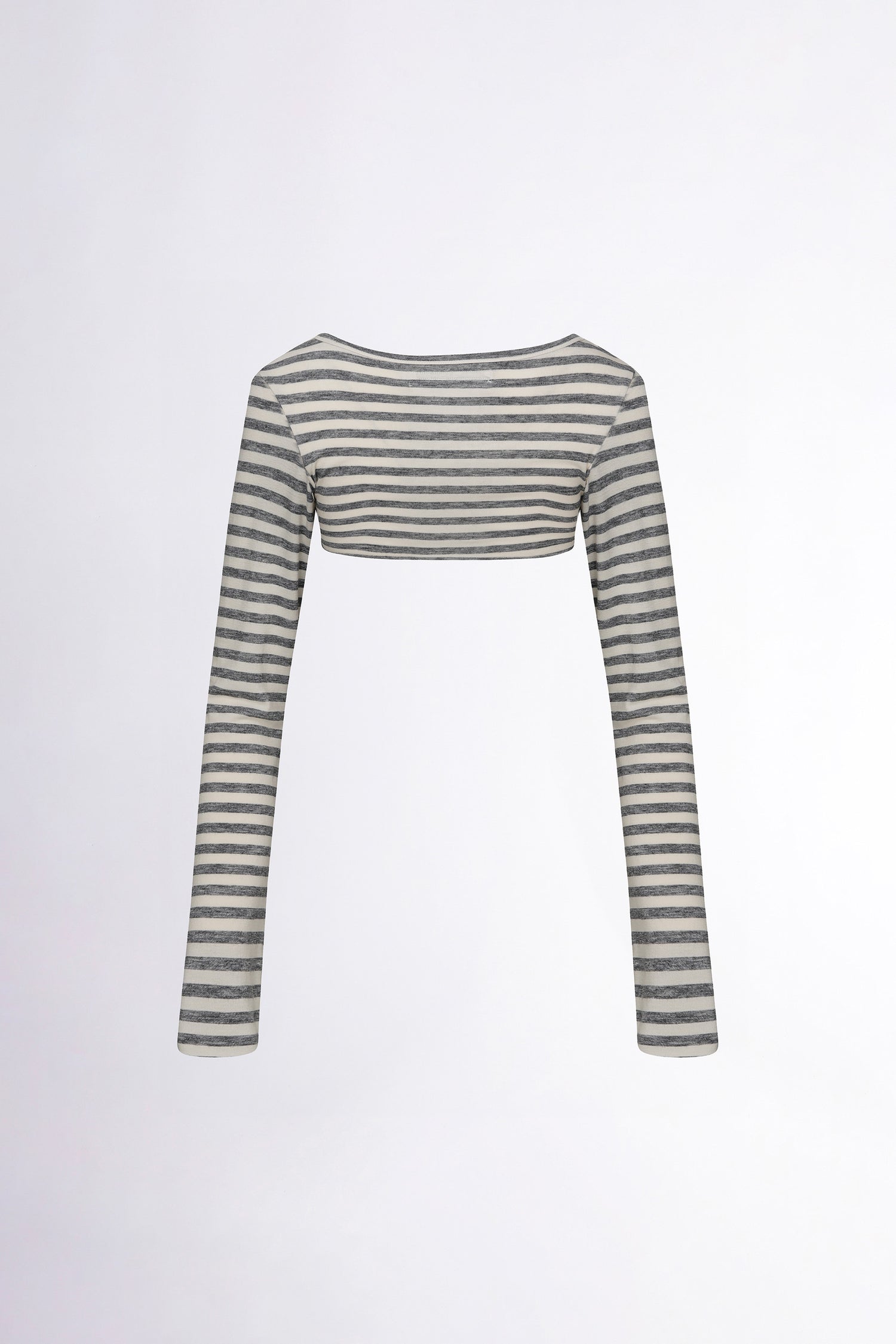 Micro Underboob Tee Stripe