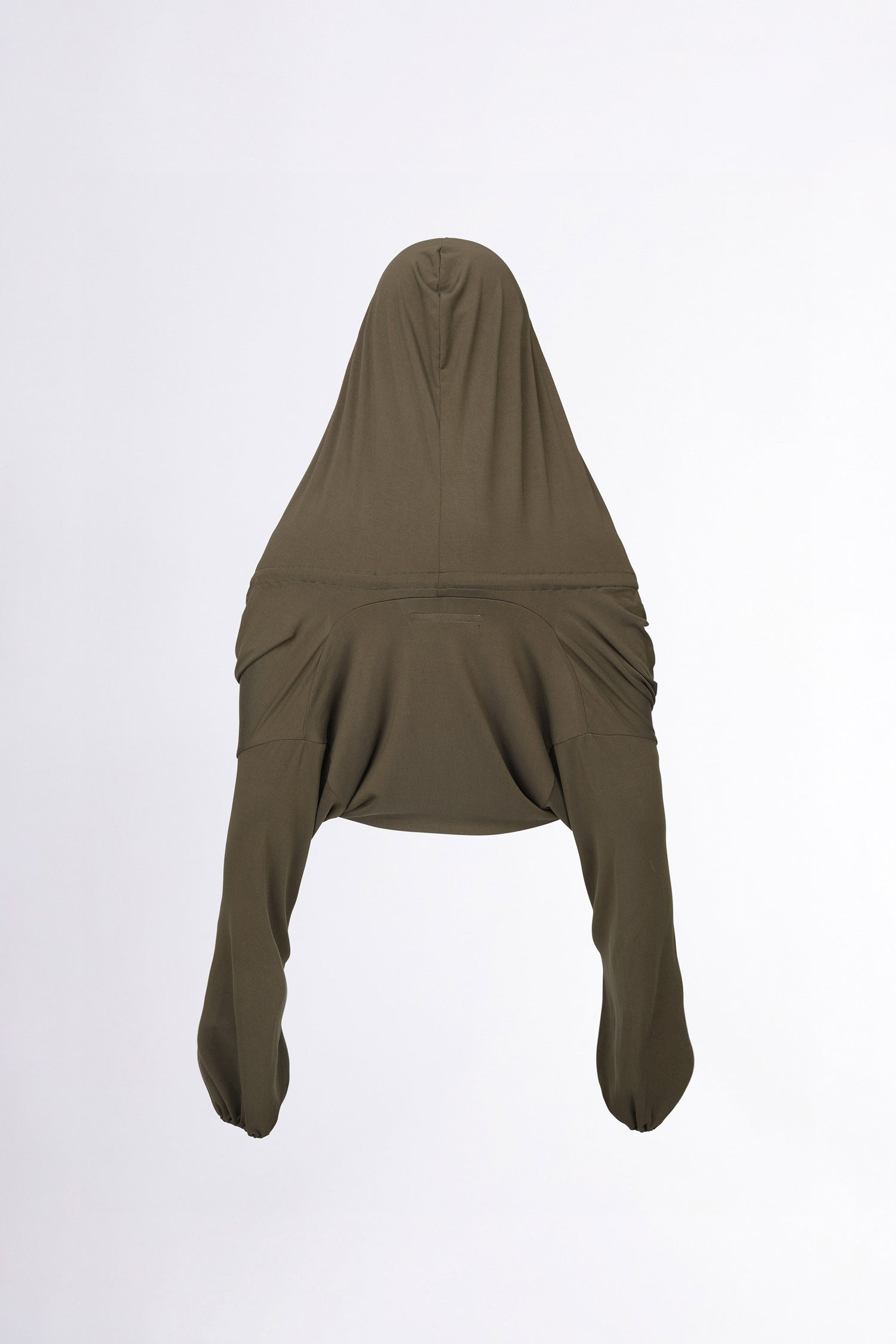 Jersey Priest Hoodie Bolero Khaki