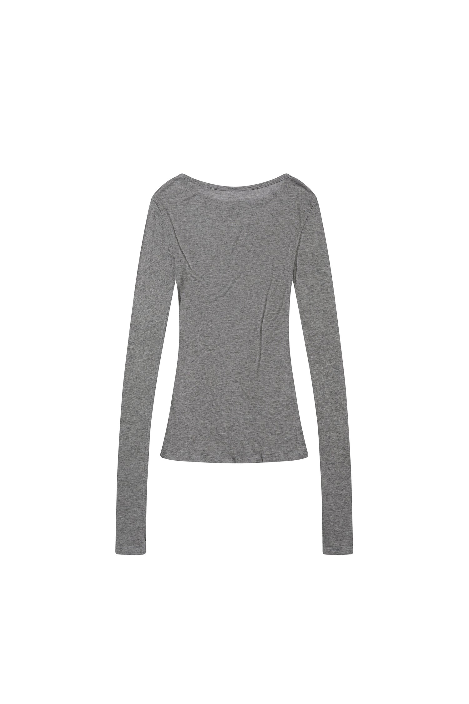 My Go To Tencel Tee Melange Gray