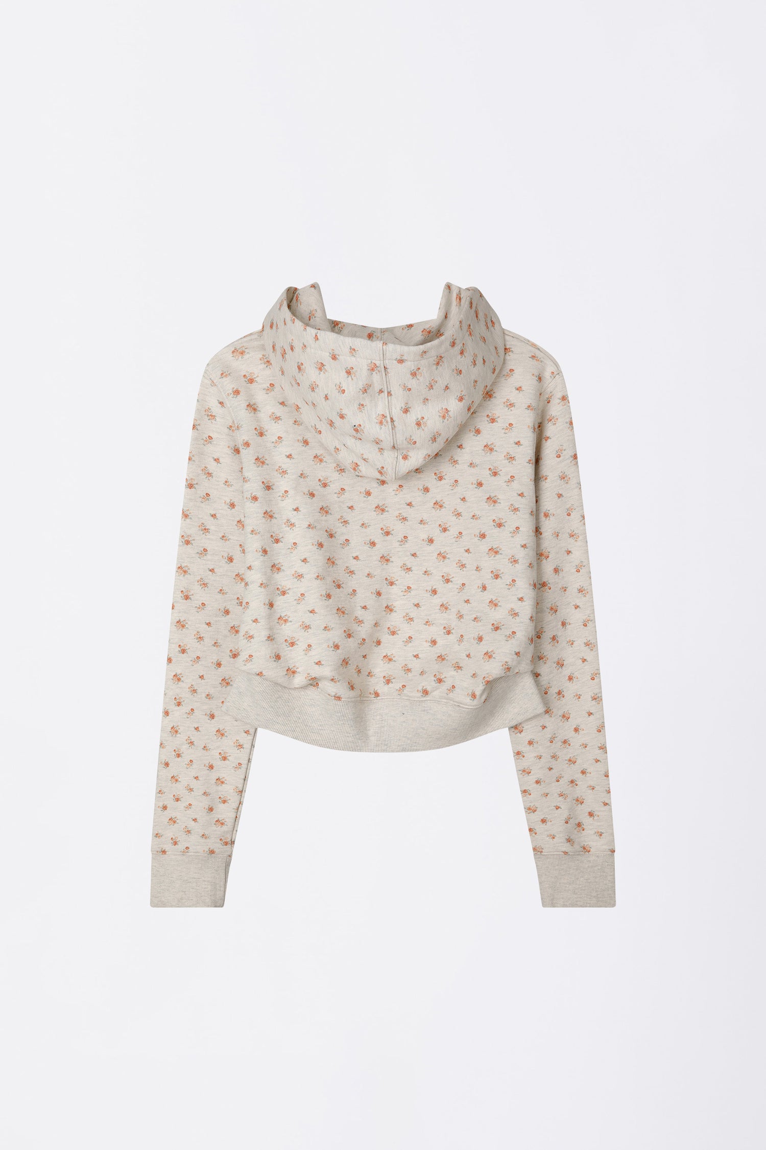 Cottage Zip-Up Hoodie Flower