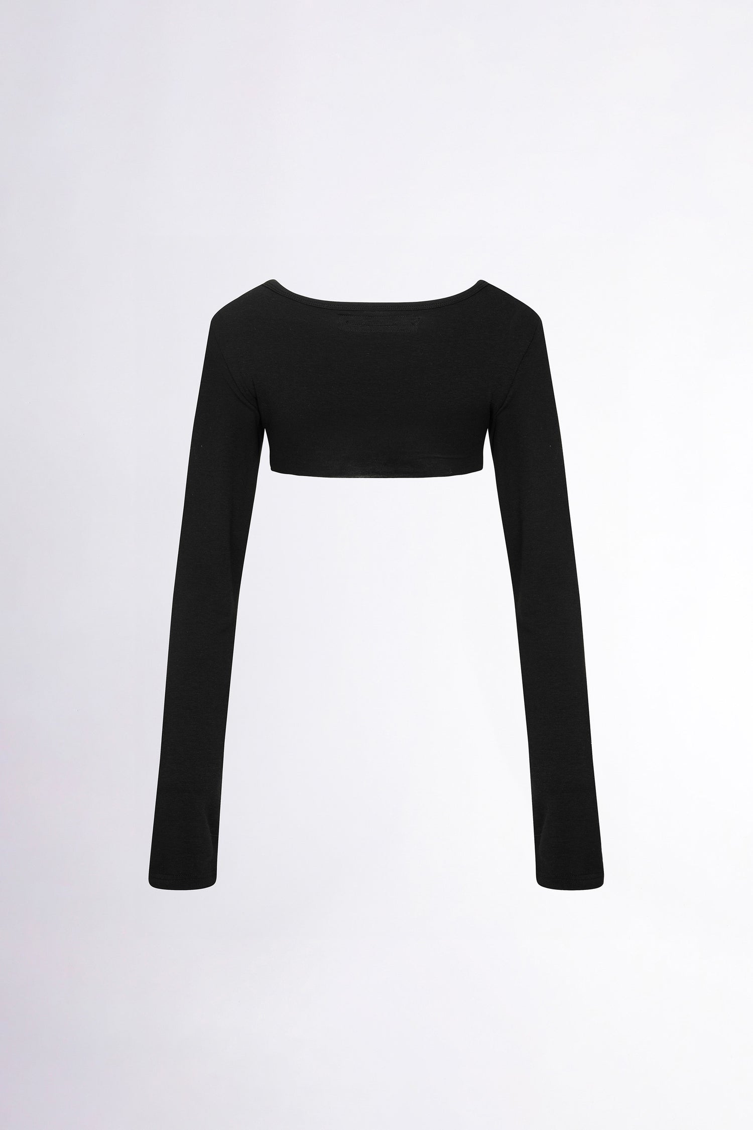 Micro Underboob Tee Black