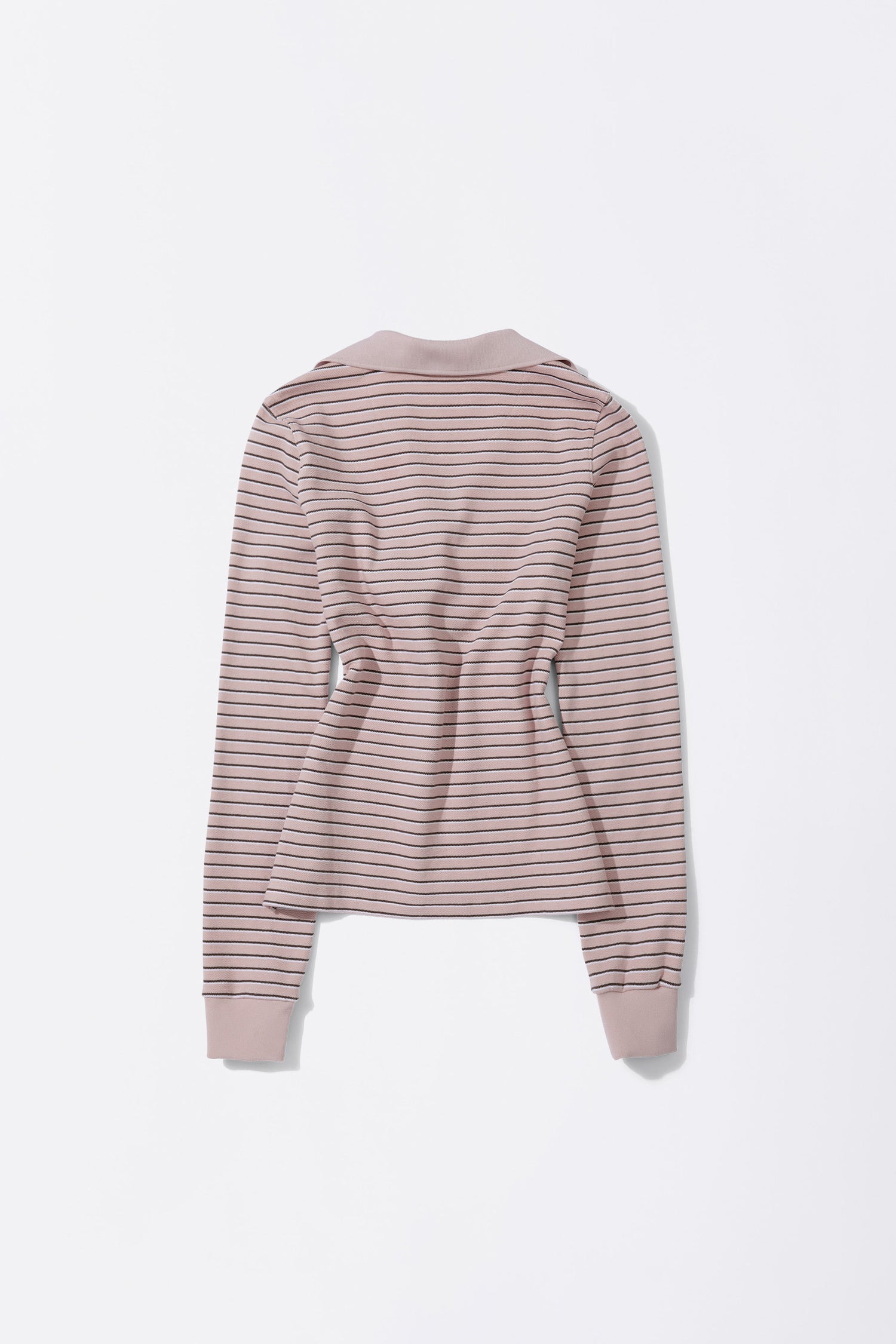 Shirring Tennis Shirt Pink