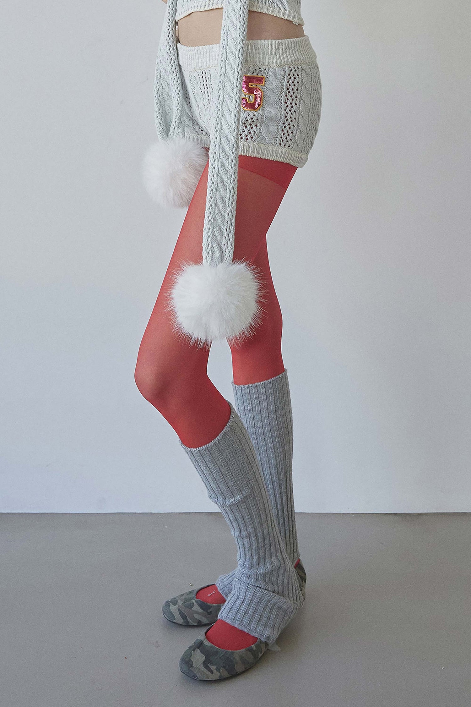 Naughty Girl Santa Beanie Blue