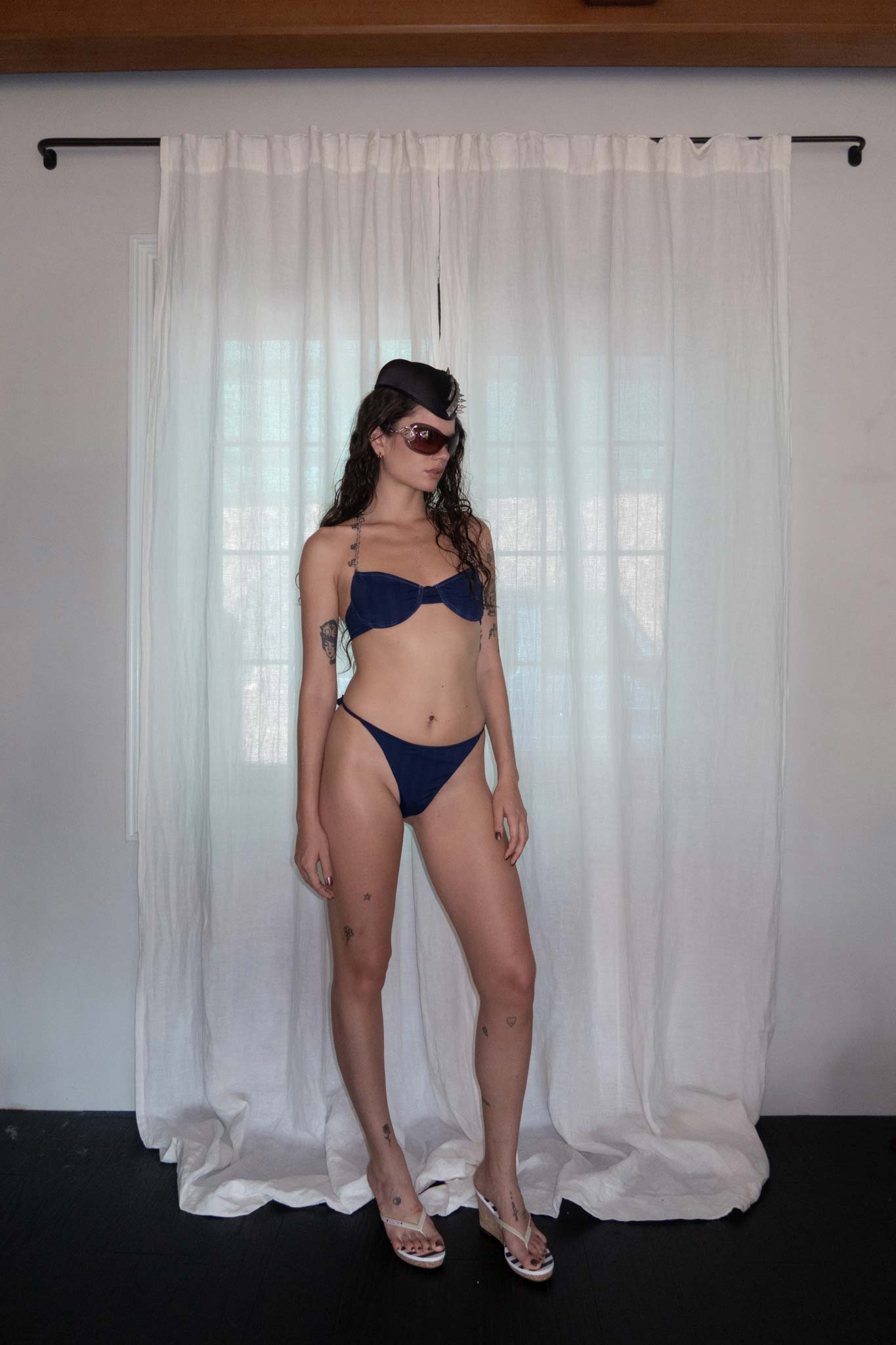 Marine Bikini Navy