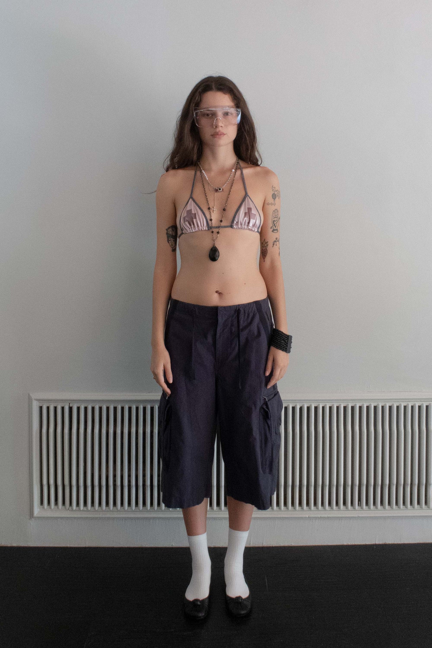 Bermuda Utility Pants Navy