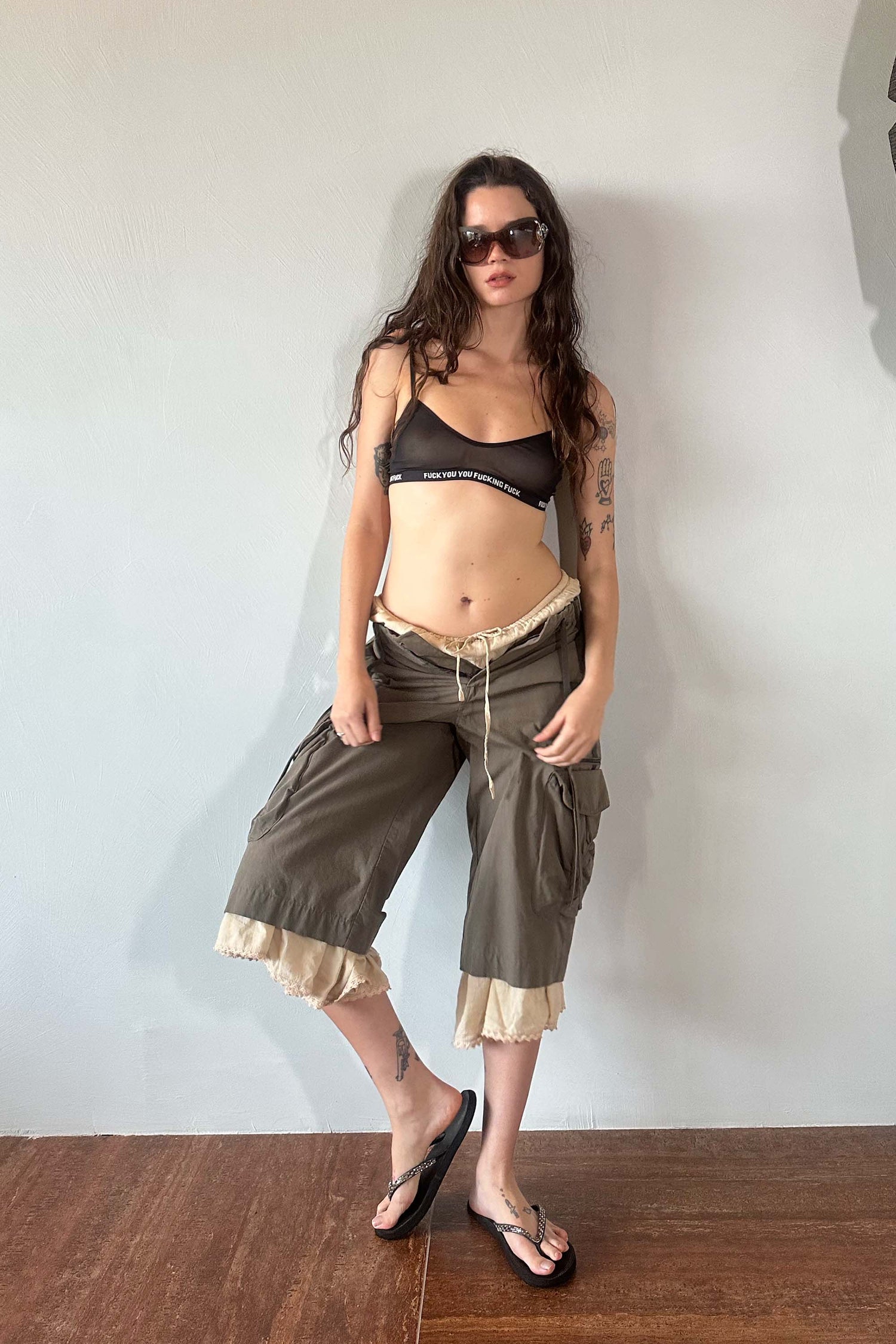 Bermuda Utility Pants Khaki
