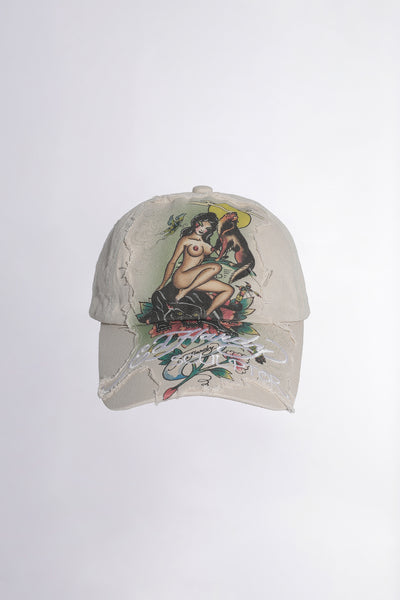 SculptorxEd Hardy Distressed Cap Rawキャップ 1500x2250_f2ccac51-cf58-4280-
