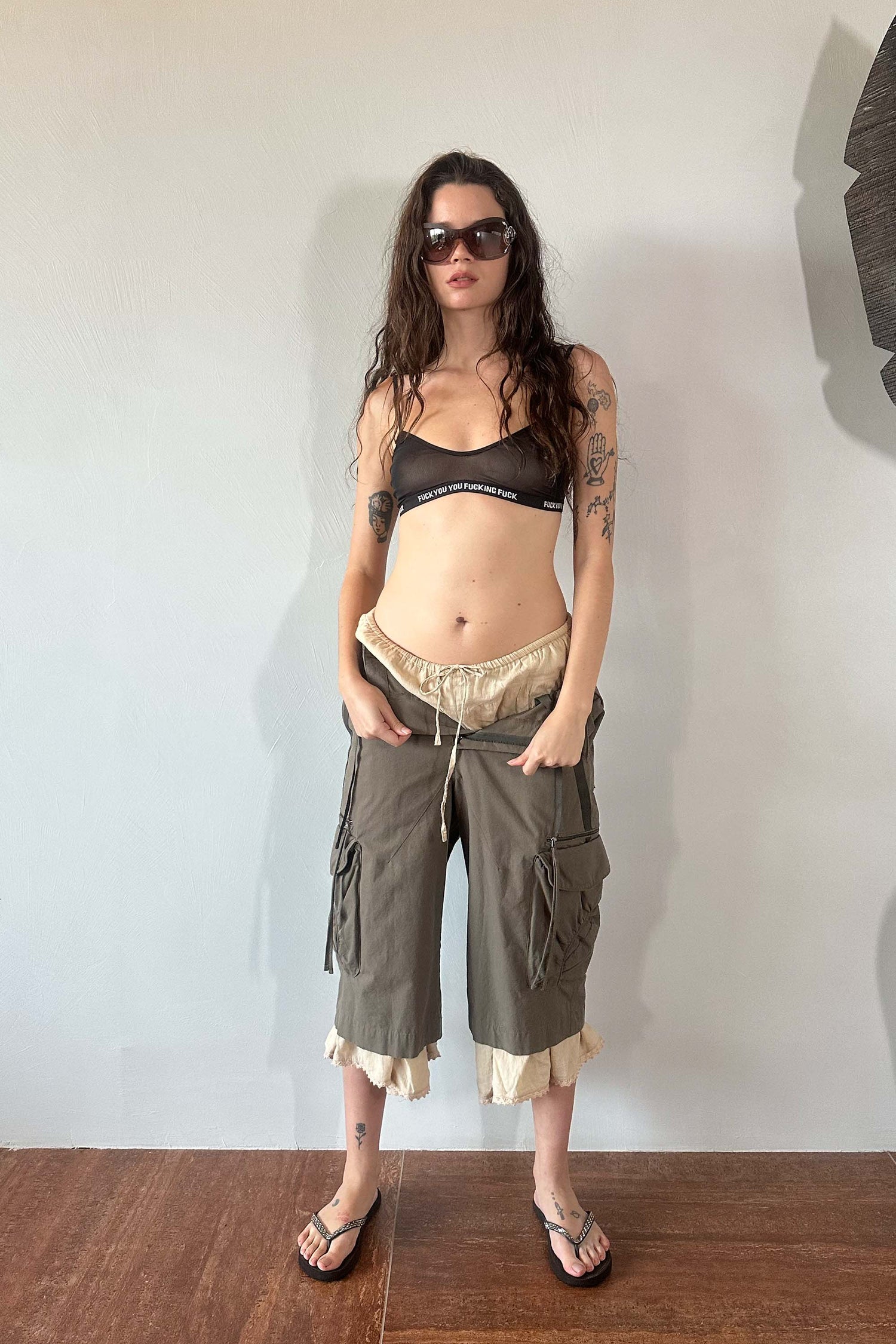 Bermuda Utility Pants Khaki