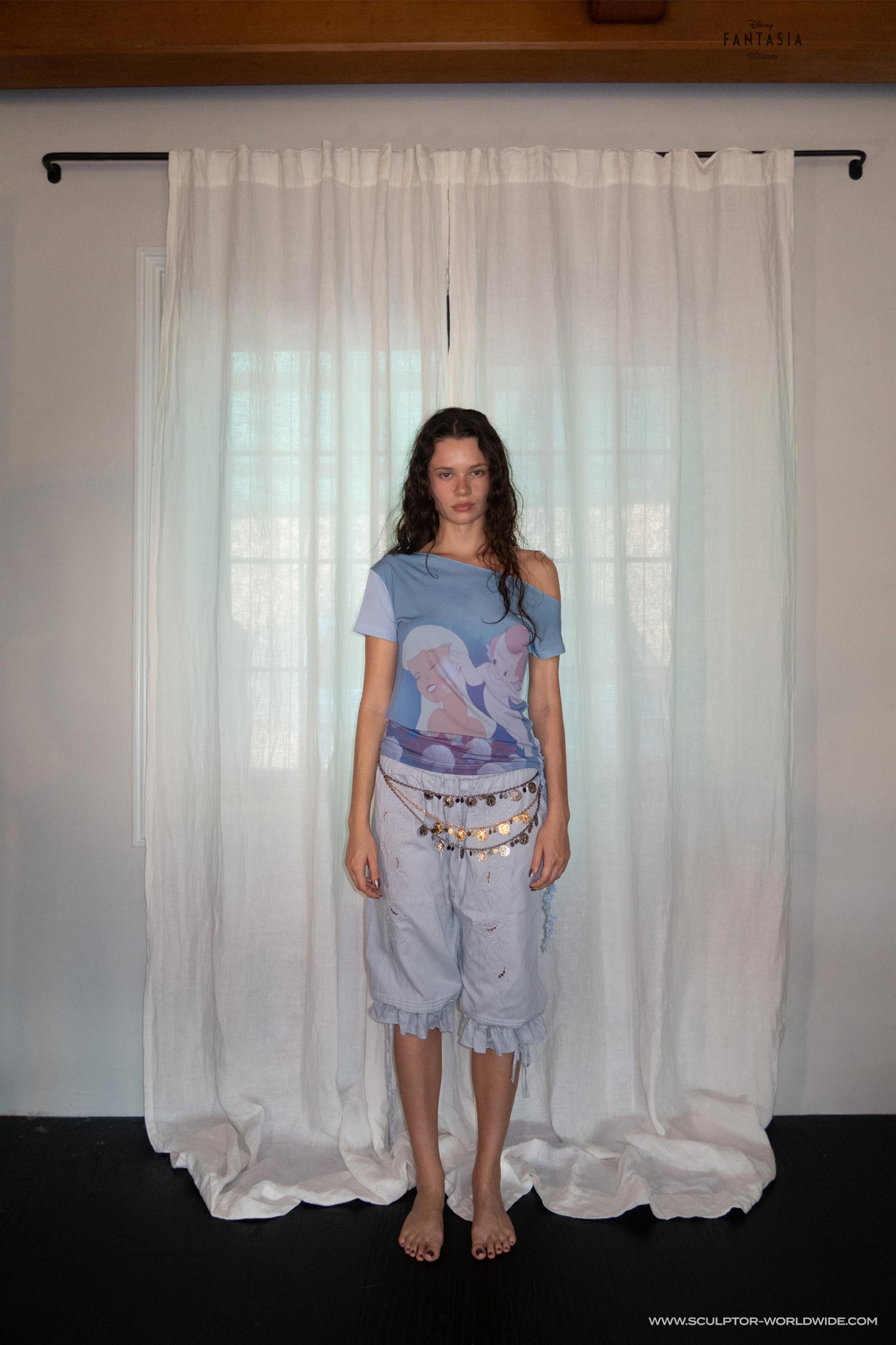 ★SCULPTOR★ Sculptor X Fantasia Mickey Sleeveless Raw SC25S ☆Fantasia – Sculptor