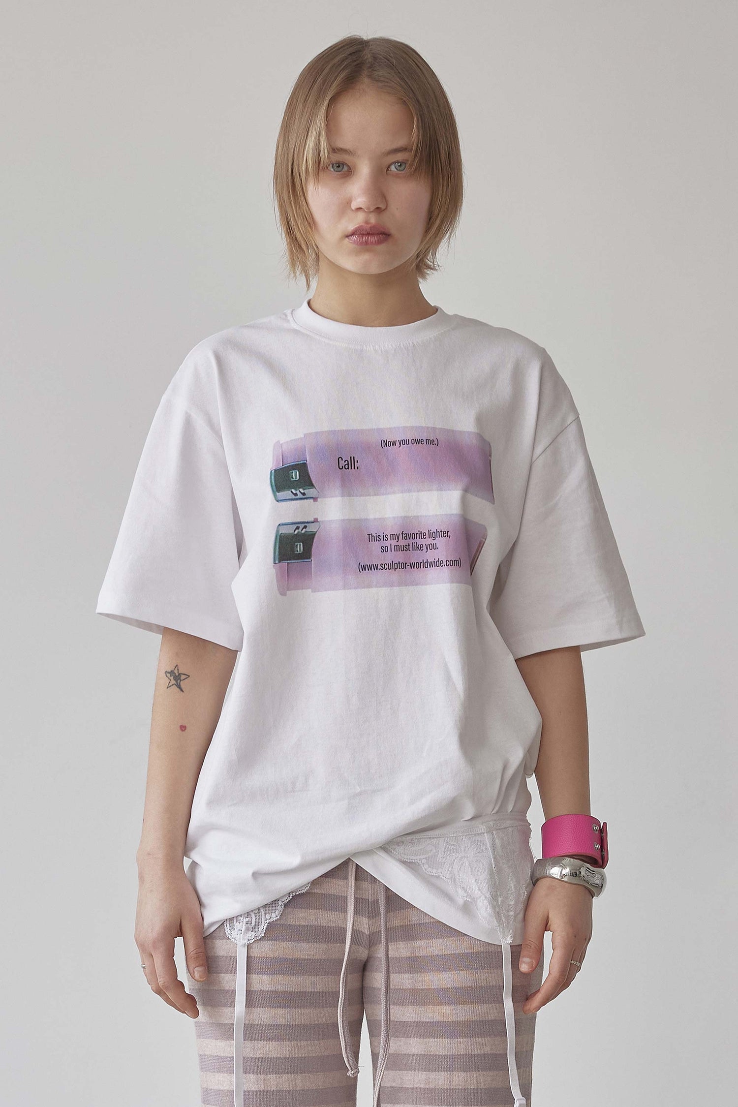 Favorite Lighter Tee White