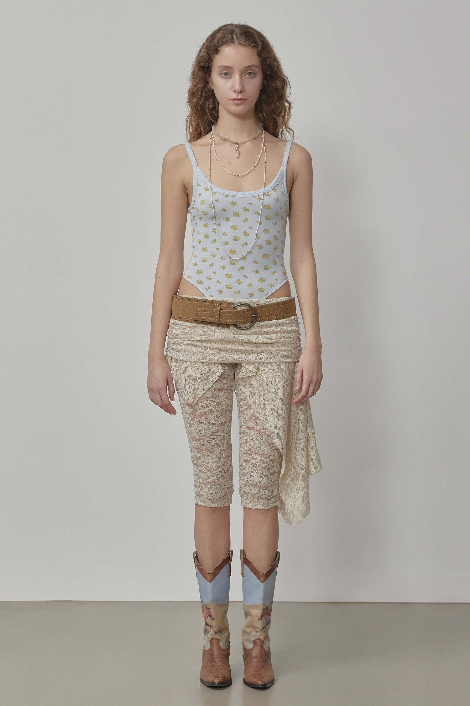 Cottage Bodysuit Sky