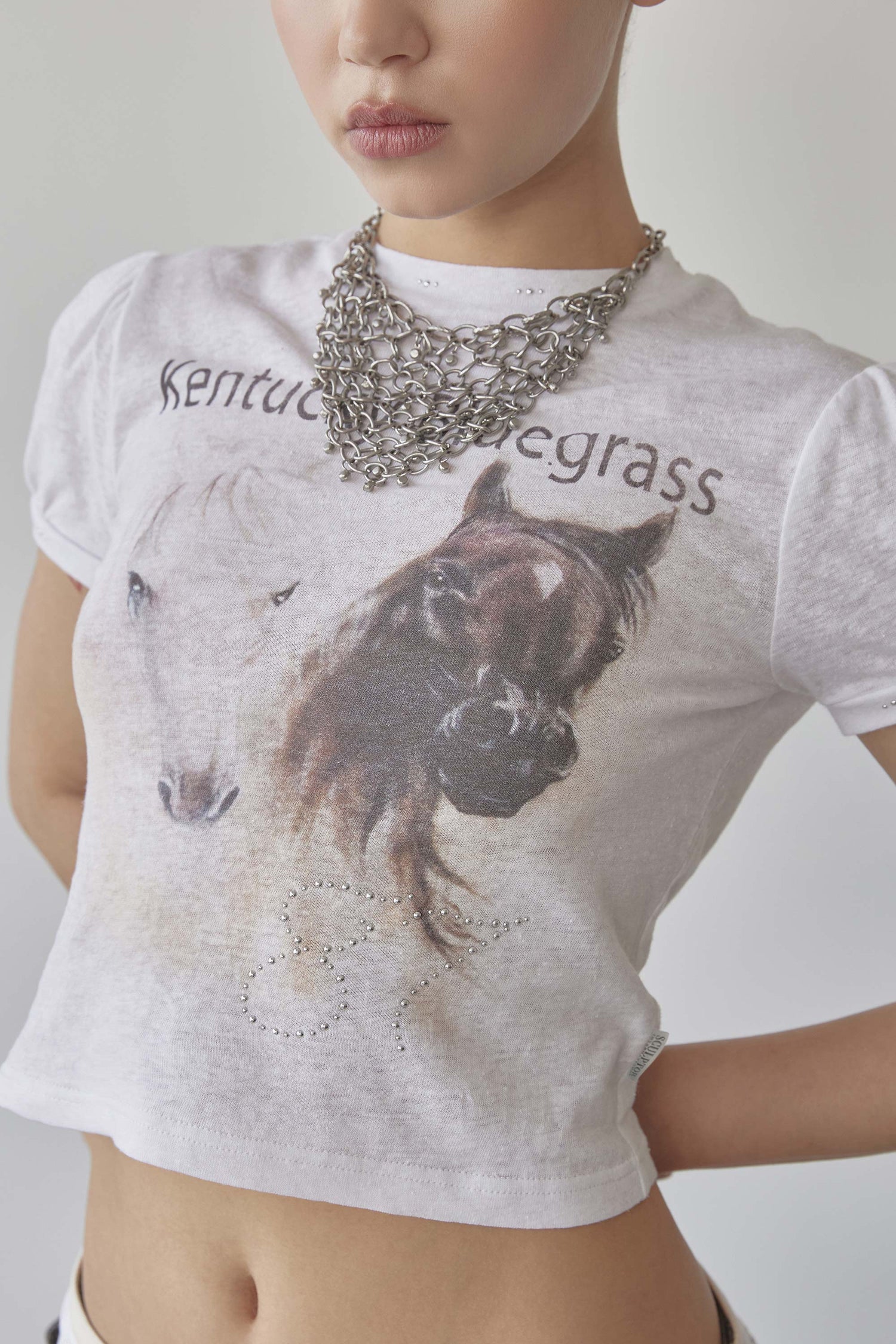 Kentucky Stud Baby Tee Cream