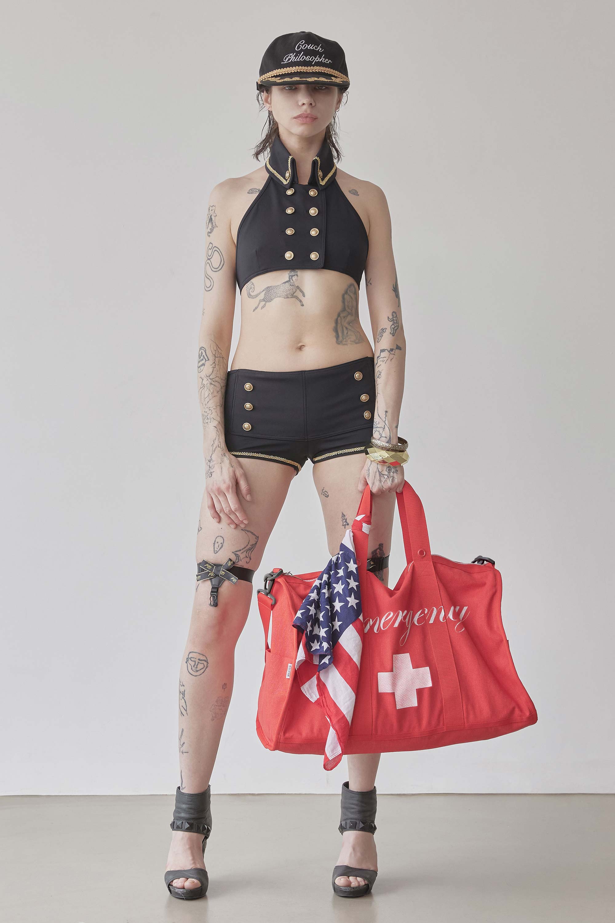 ★SCULPTOR★ Summer Boston Bag Red SC25S511RD Summer Boston Bag Red – Sculptor