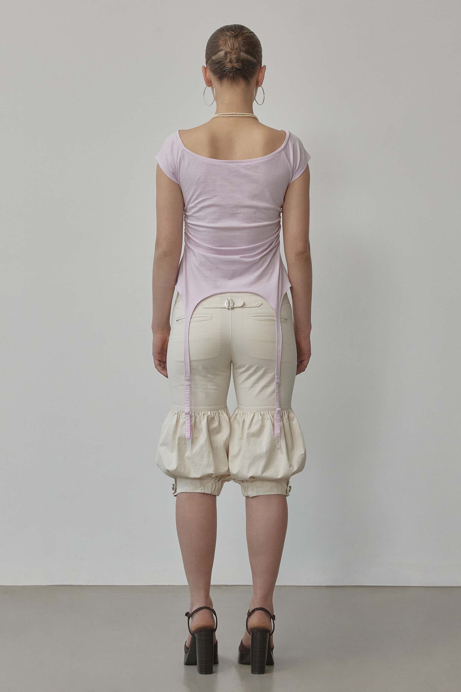 Garter Belt Tee Baby Pink