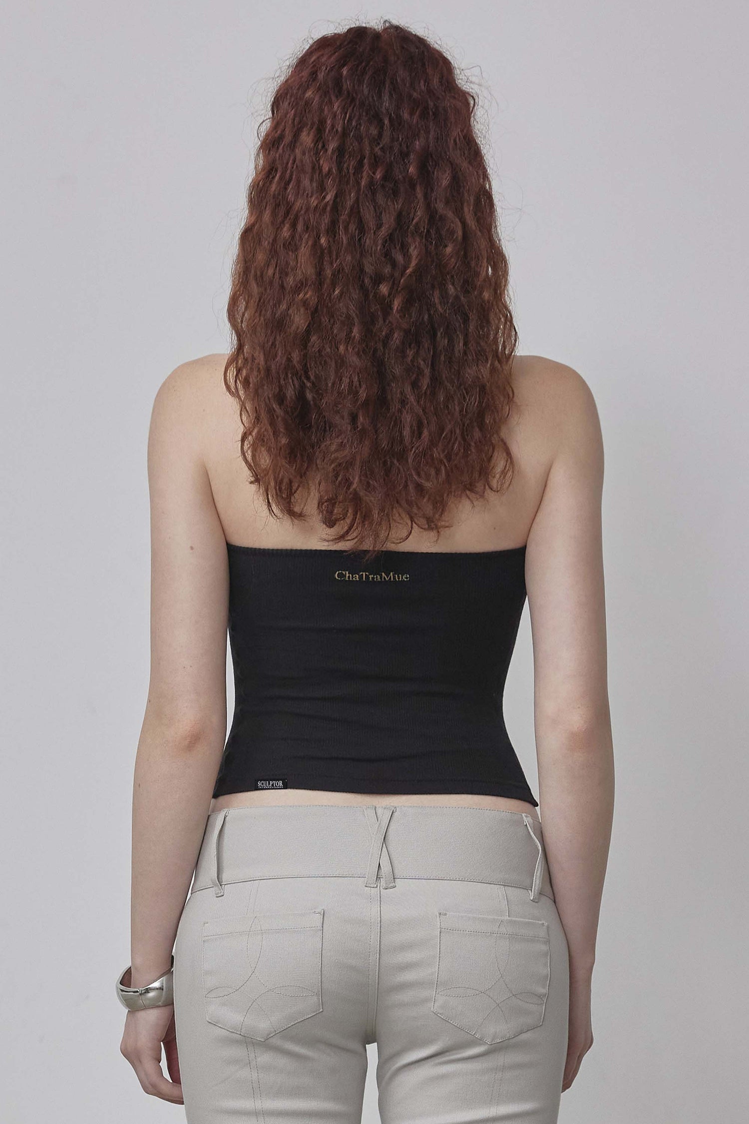 [Sculptor X Cha Tra Mue] Heavenly Thai Tee Sleeveless Black