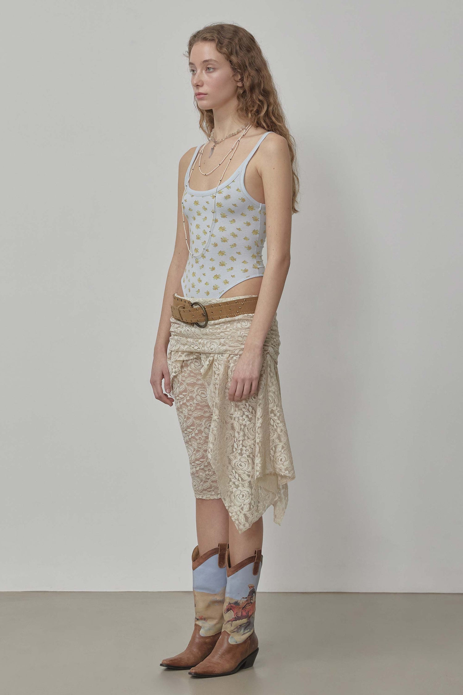 Cottage Bodysuit Sky