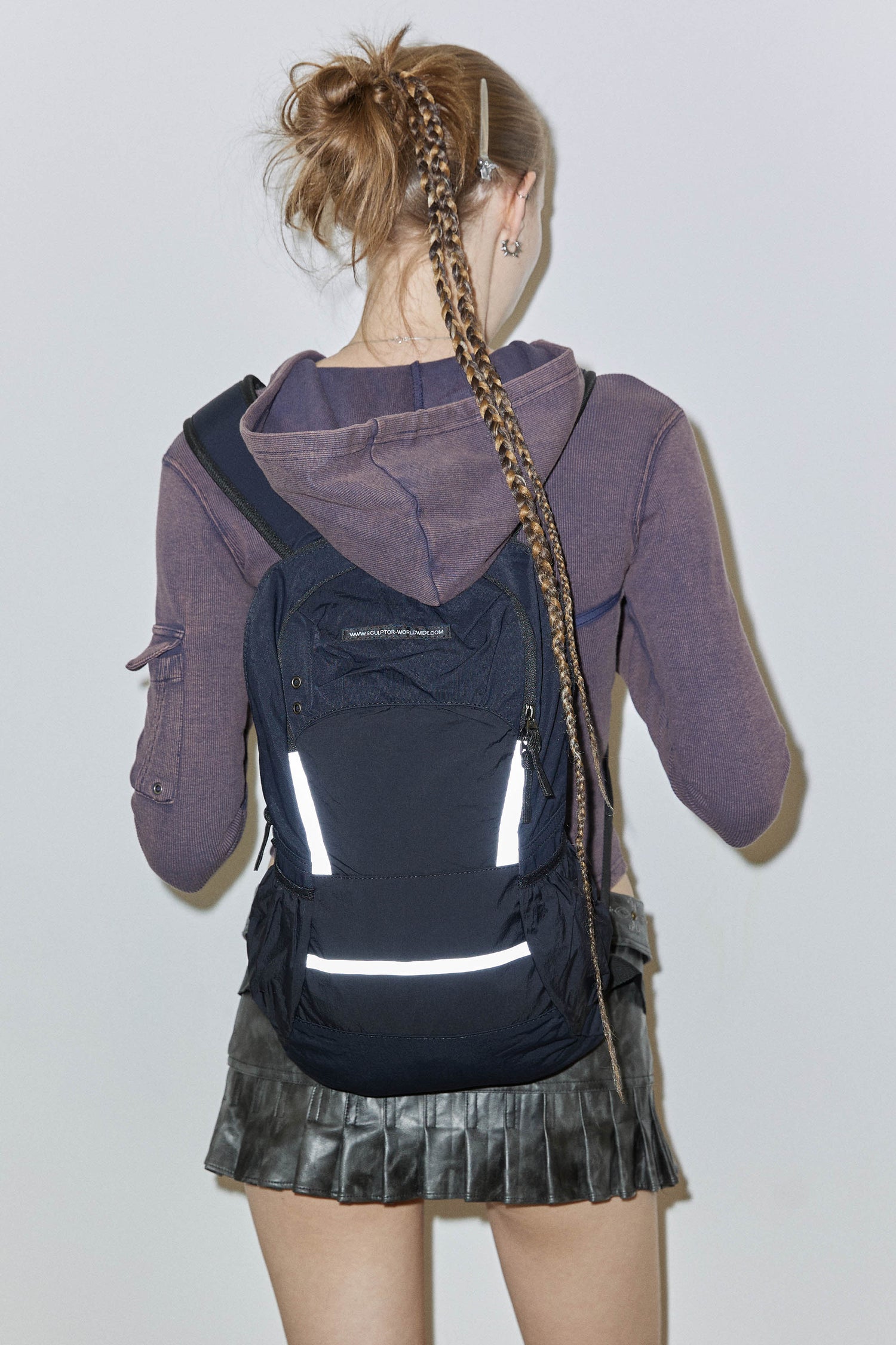 Geek Slouchy Backpack Black