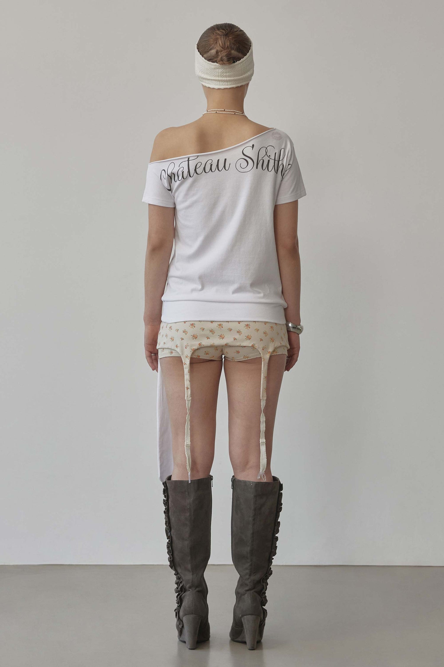Cottage Garter Belt Skort Raw