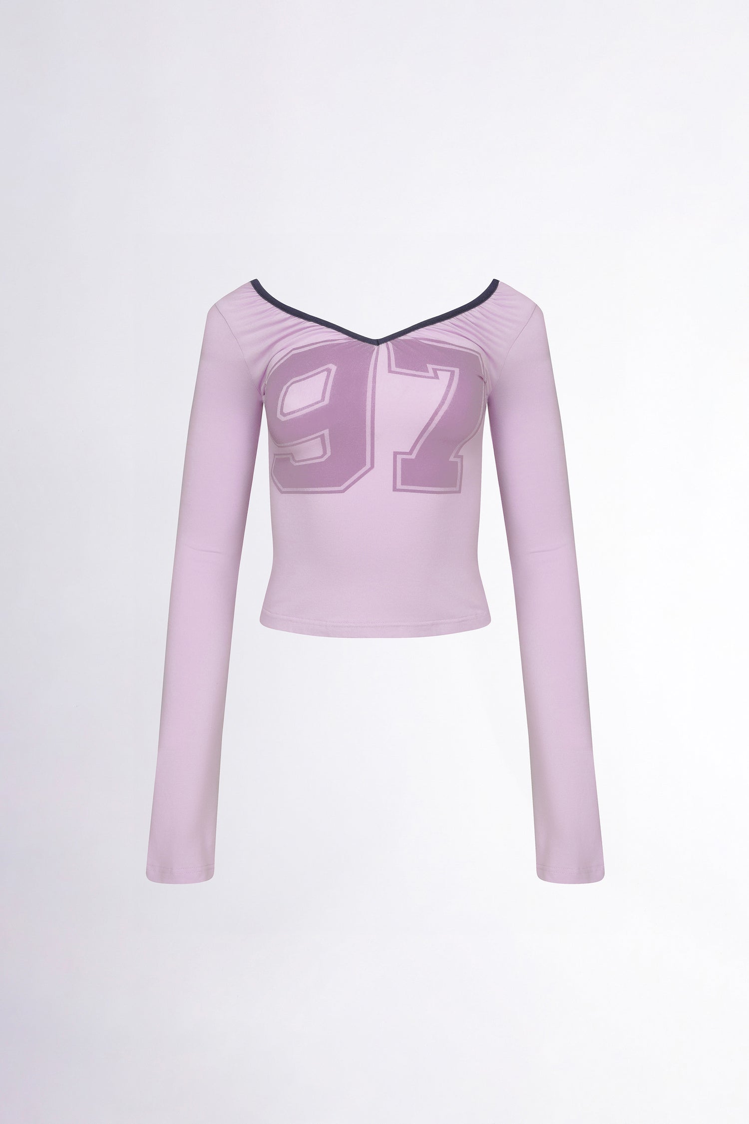 Scoop Back Strap Top Light Purple