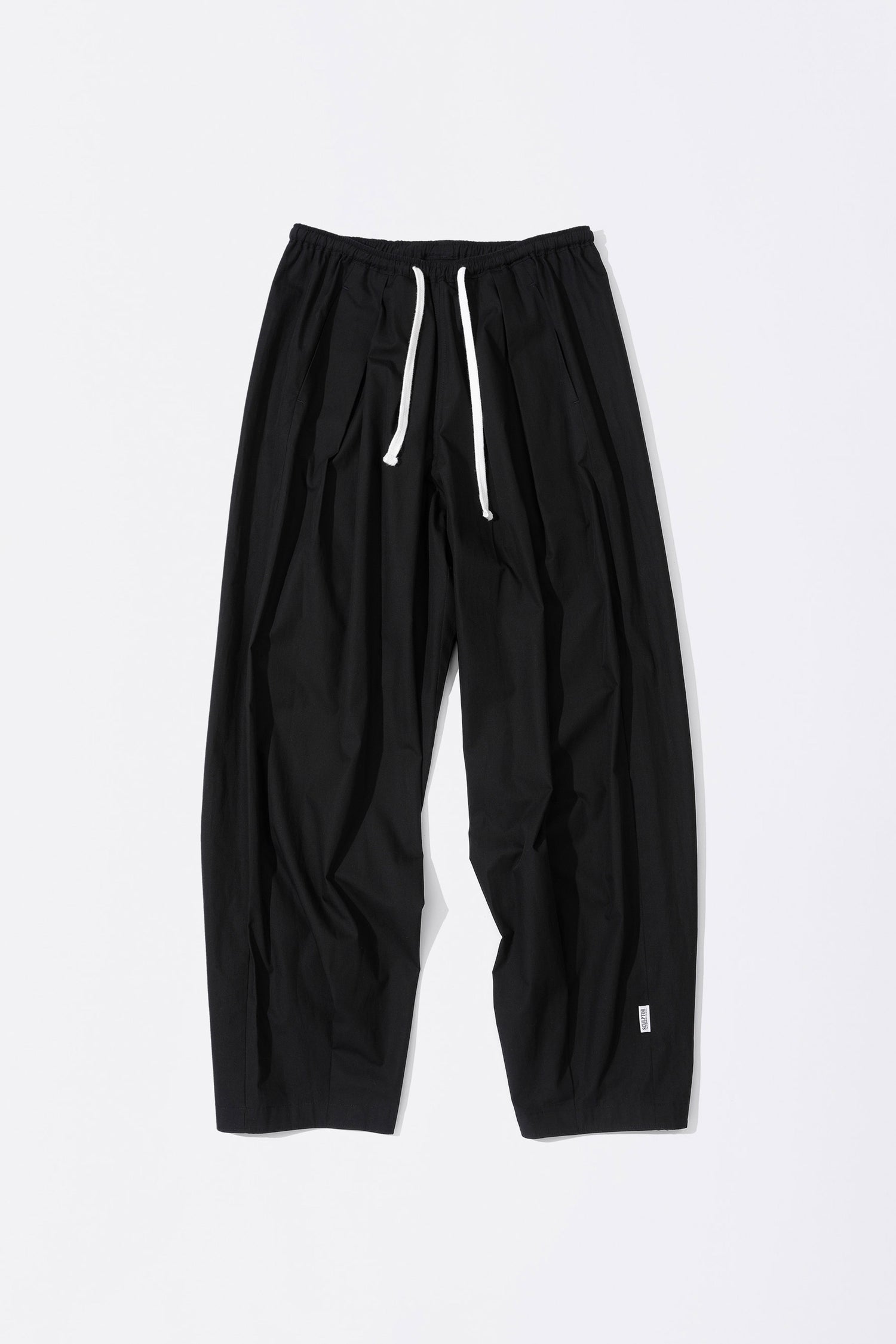 Bed To Go Pintuck Pants Black
