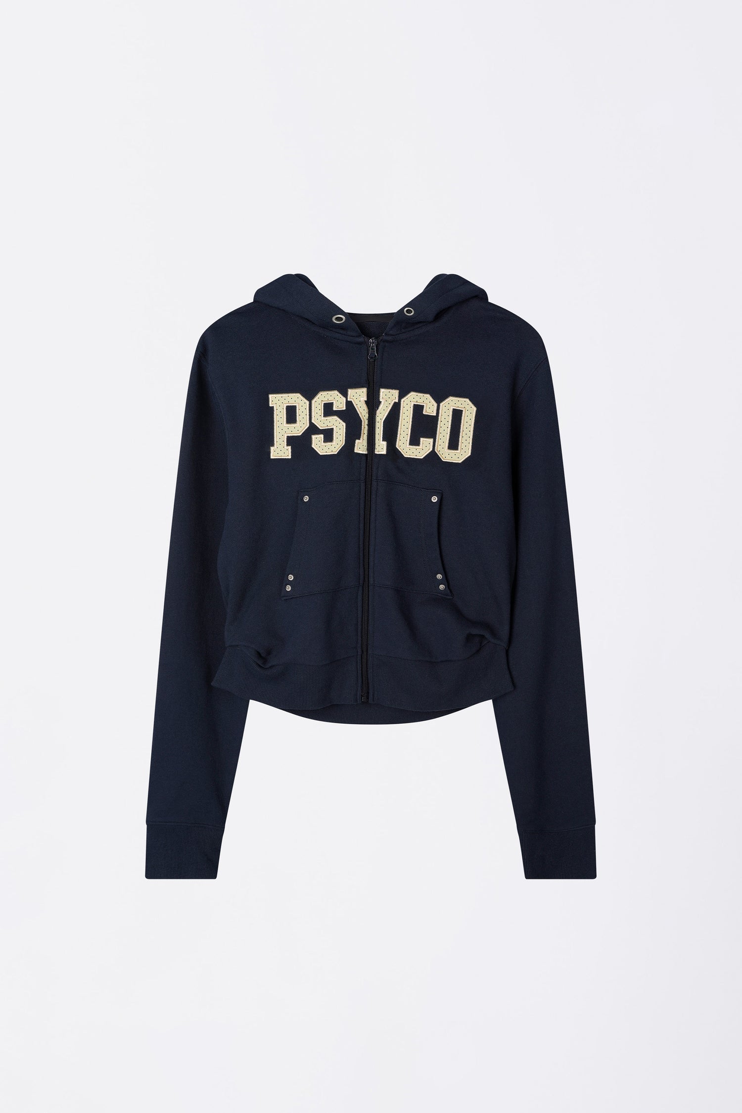 Cottage Zip-Up Hoodie Navy