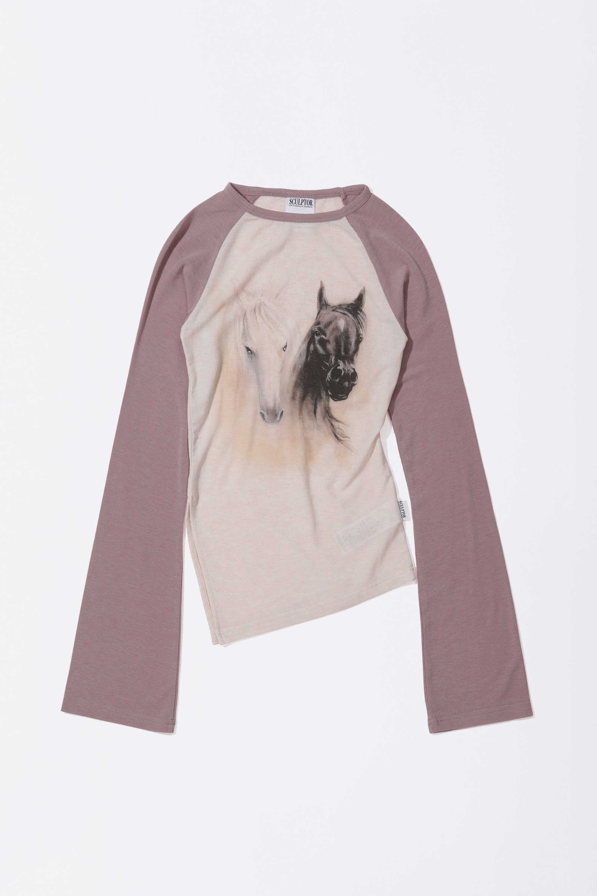 Howdy Raglan Tee Peach – Sculptor