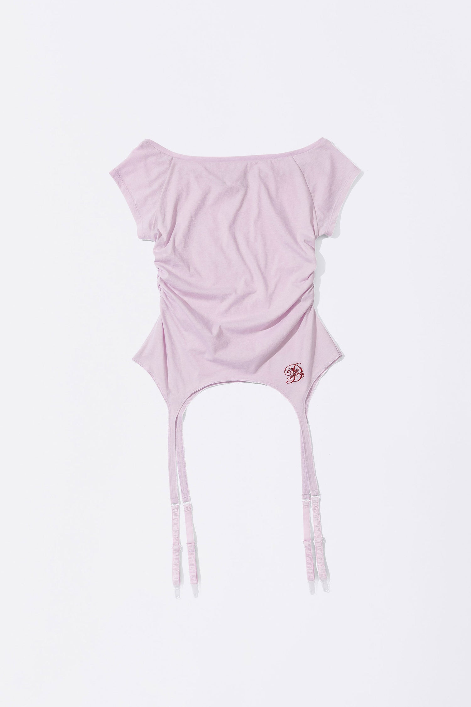 Garter Belt Tee Baby Pink