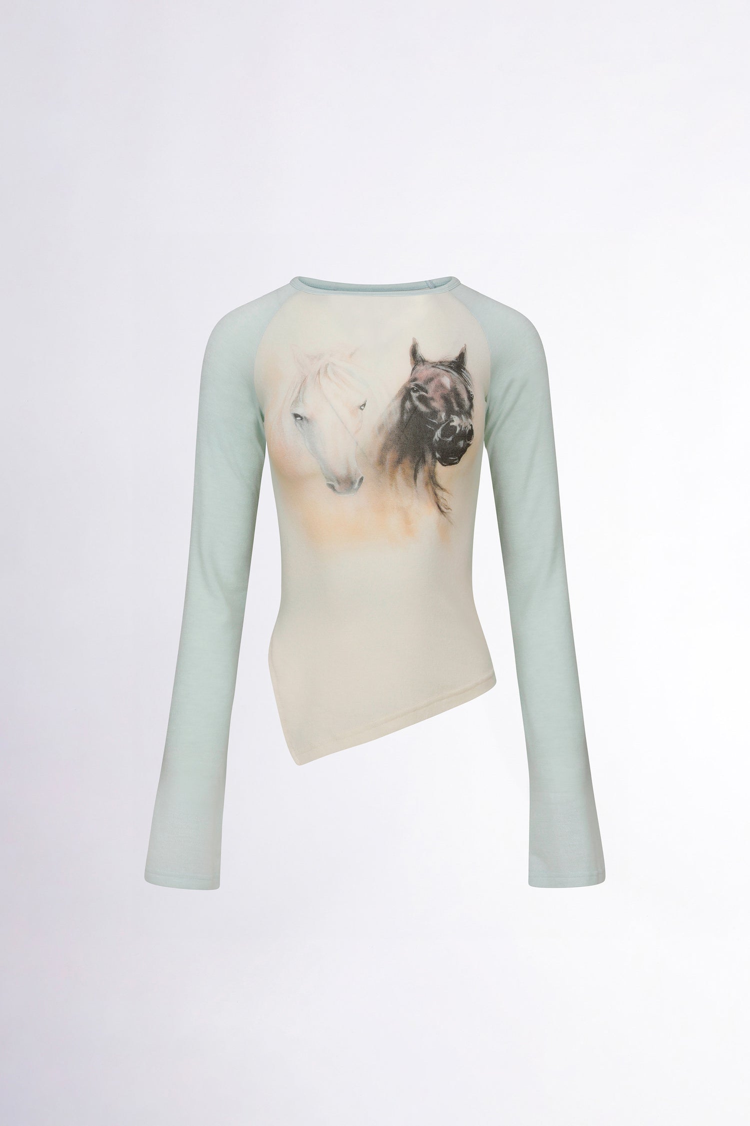 Howdy Raglan Tee Cream