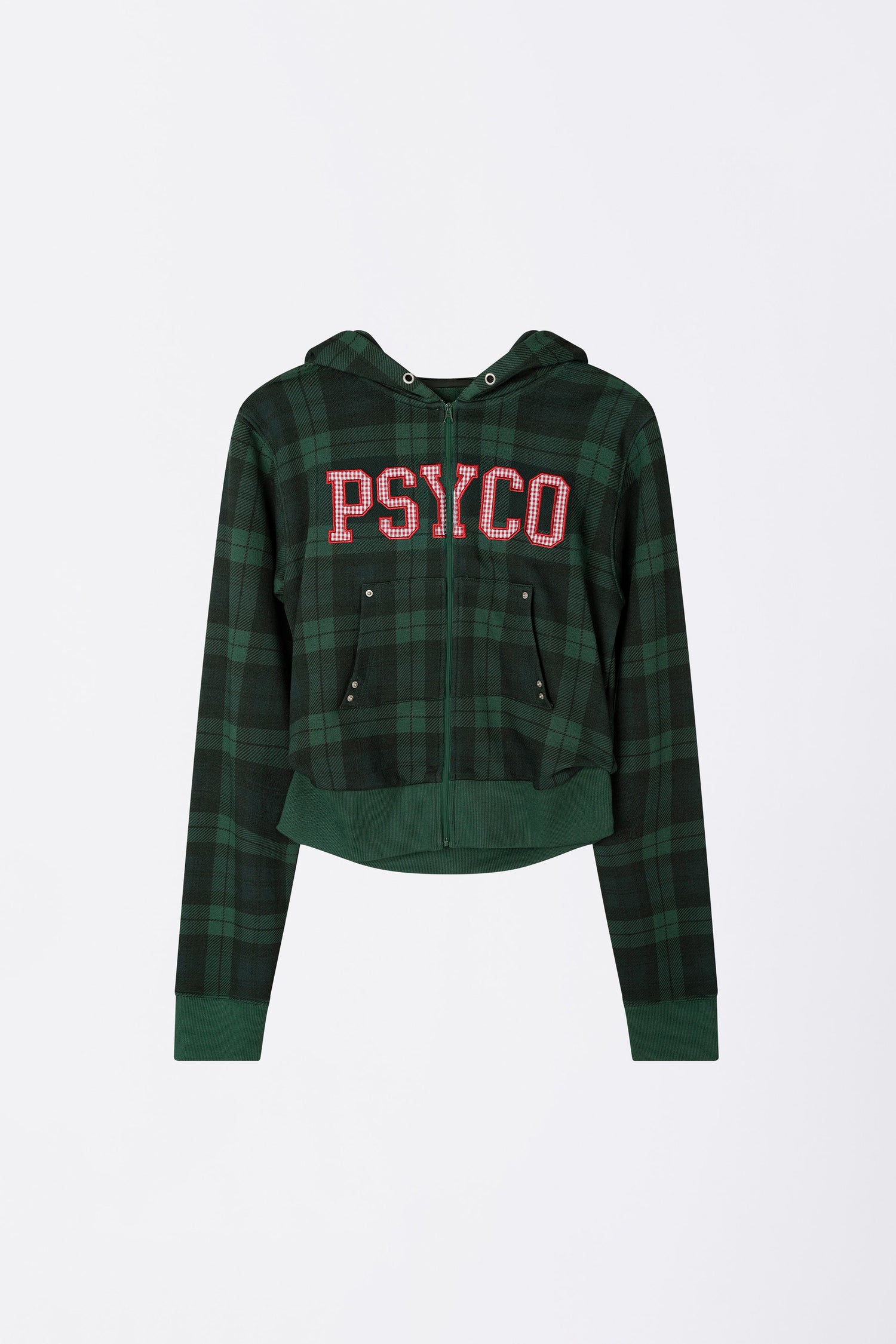 Cottage Zip-Up Hoodie Check