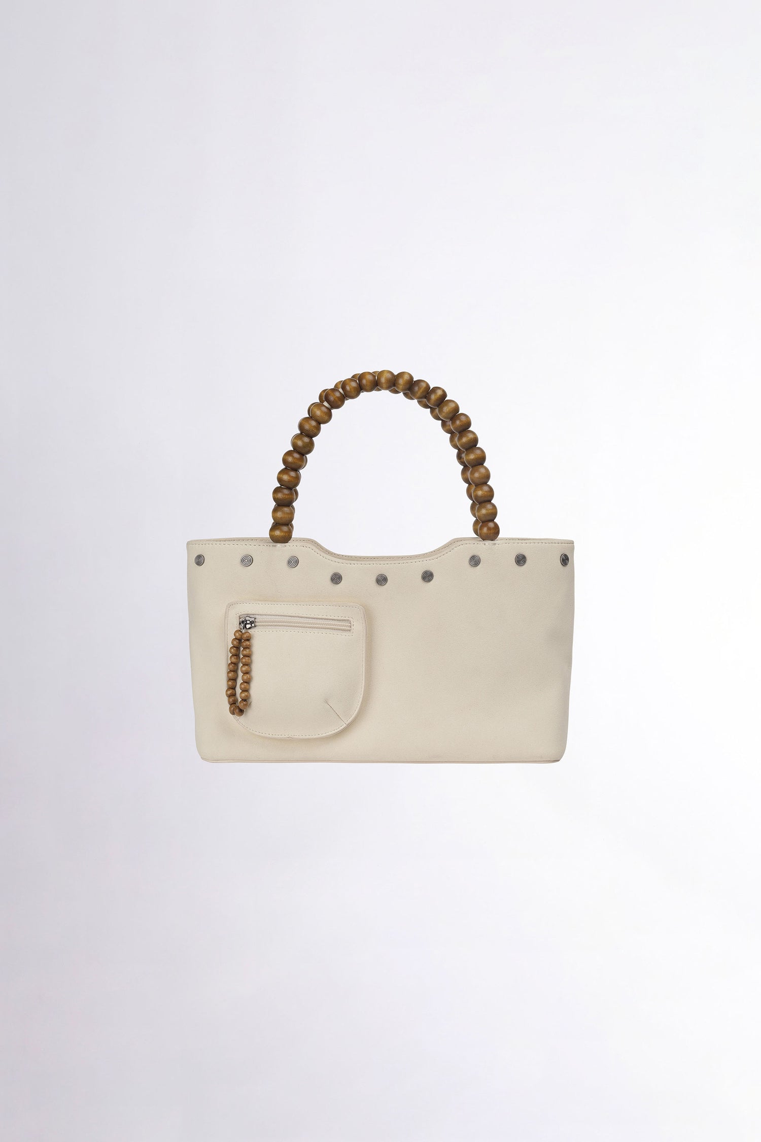Zen Wood Beads Bag Raw