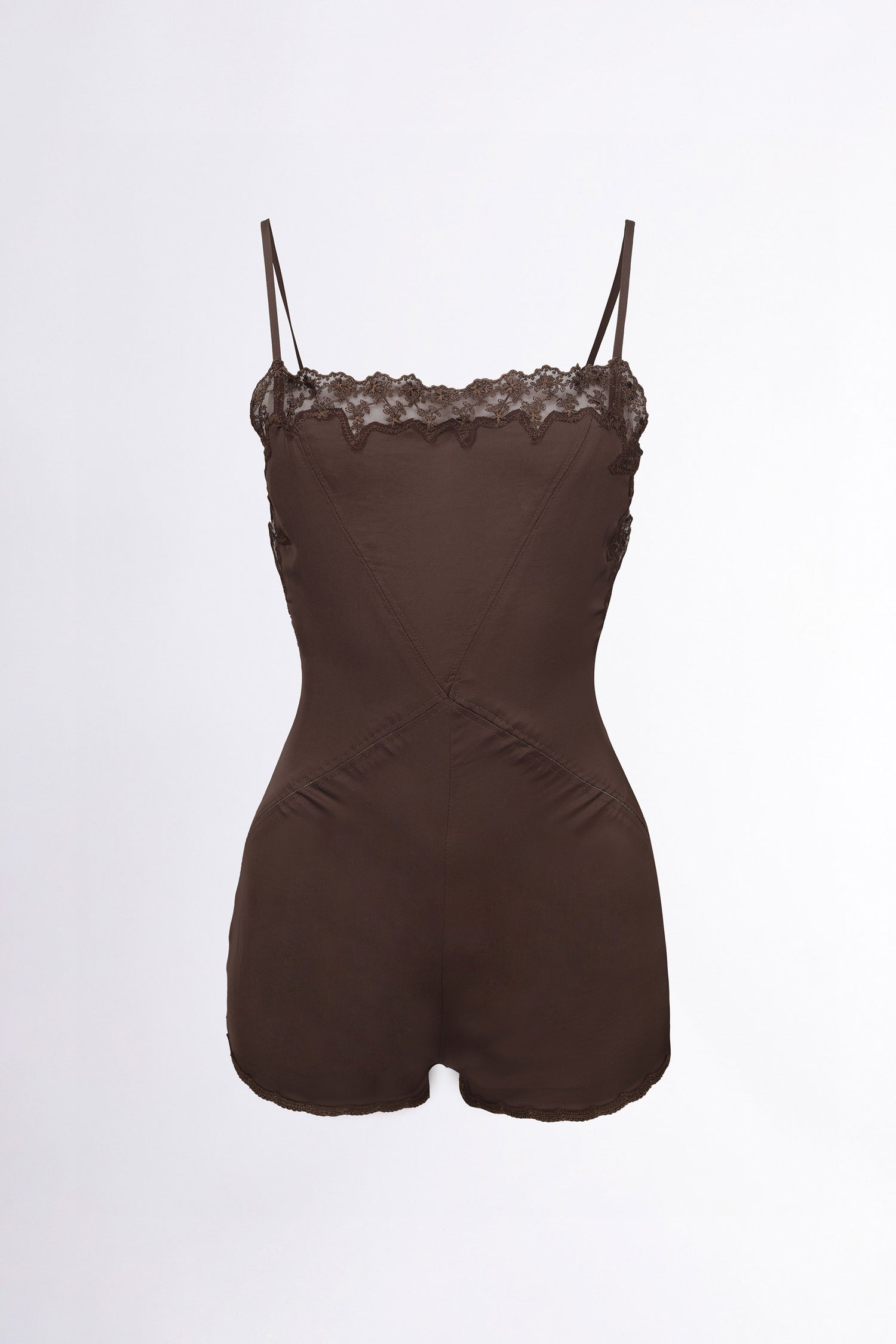 Lingerie Body Romper Deep Brown