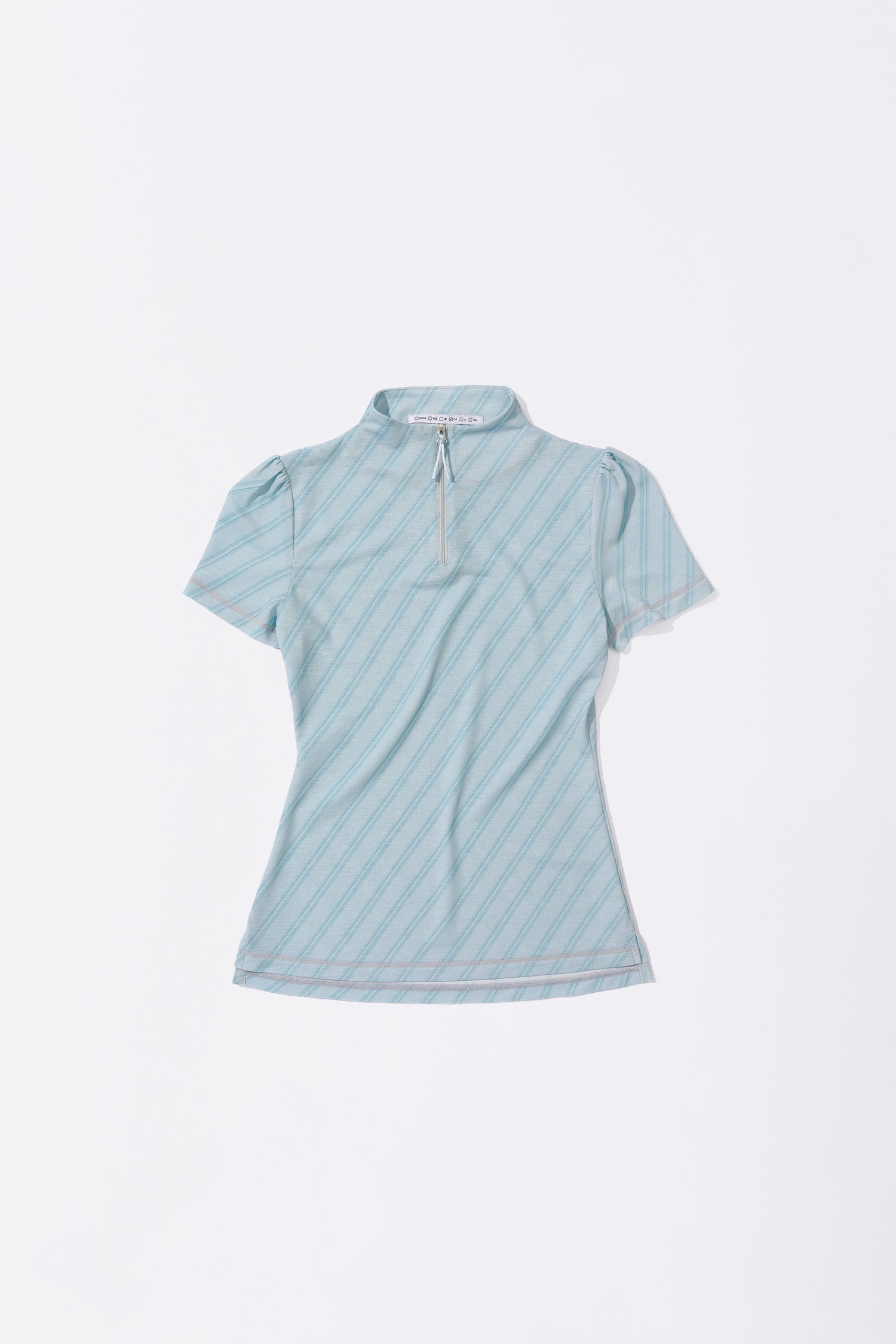 Stripe Jersey Top Pale Mint